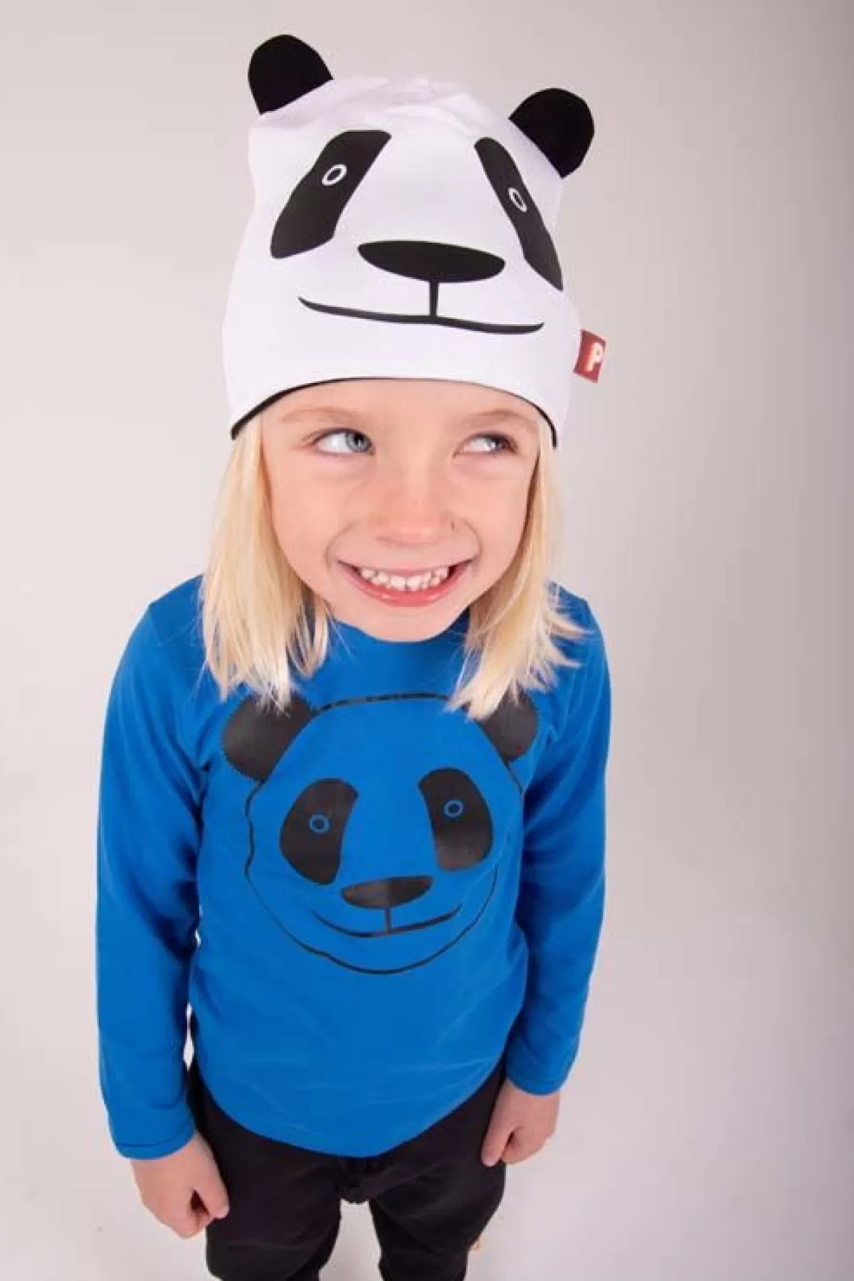 Danefæ Bamse Beanie Black/Offwhite Panda Flash Sale