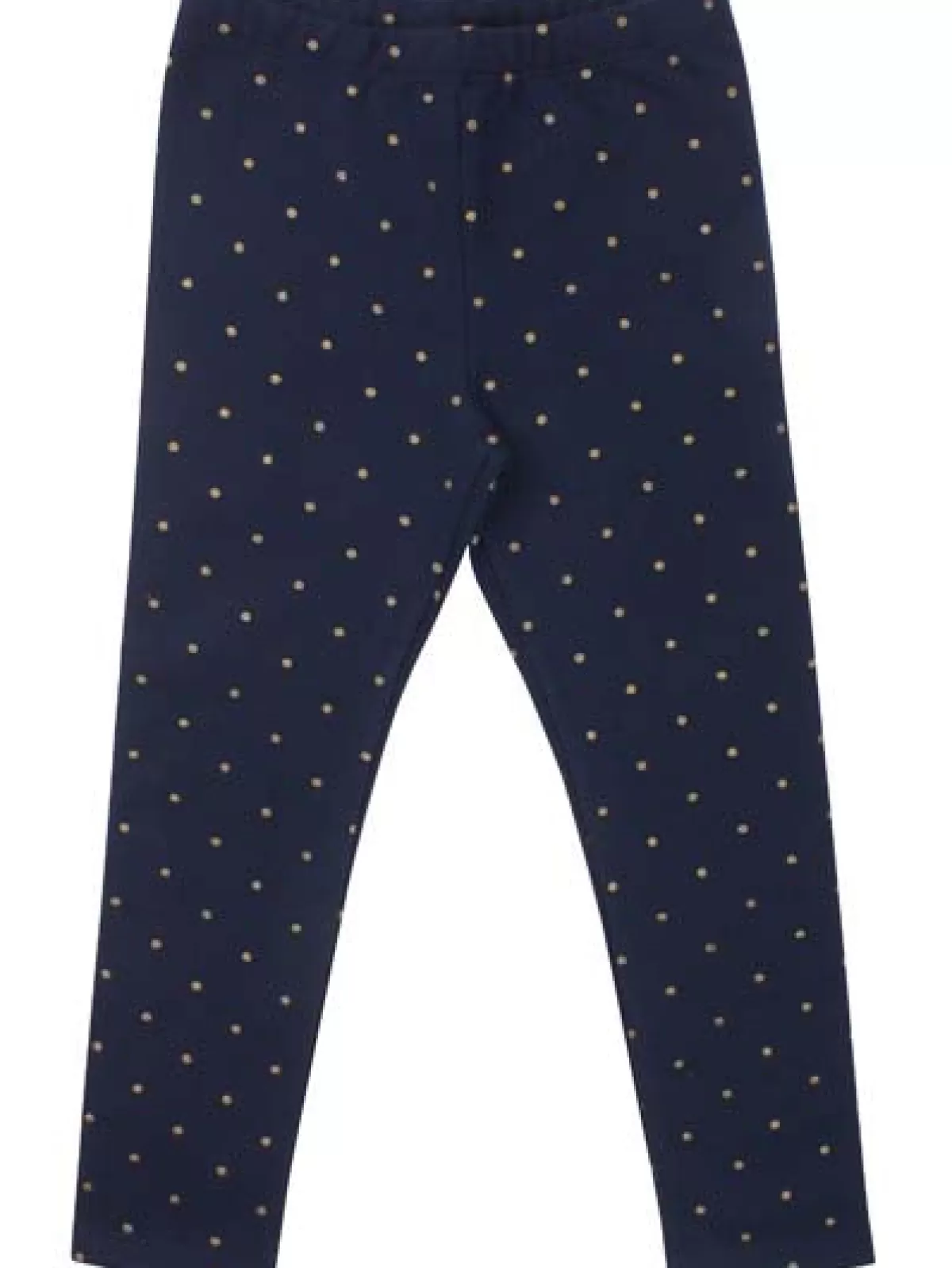 Danefæ Danandrea Warm Leggings Navy/Gold Dots Store