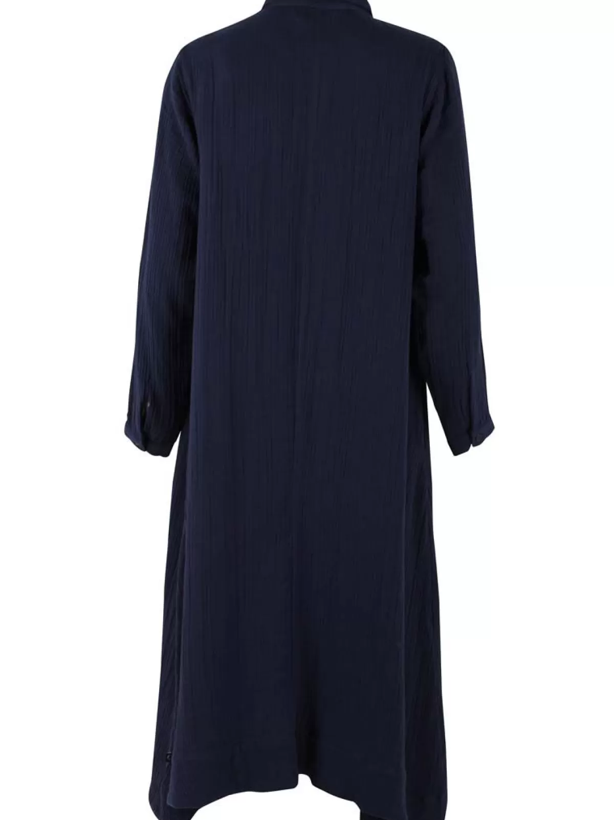 Danefæ Danapril Ls Heavy Cloth Dress Dark Navy Cheap