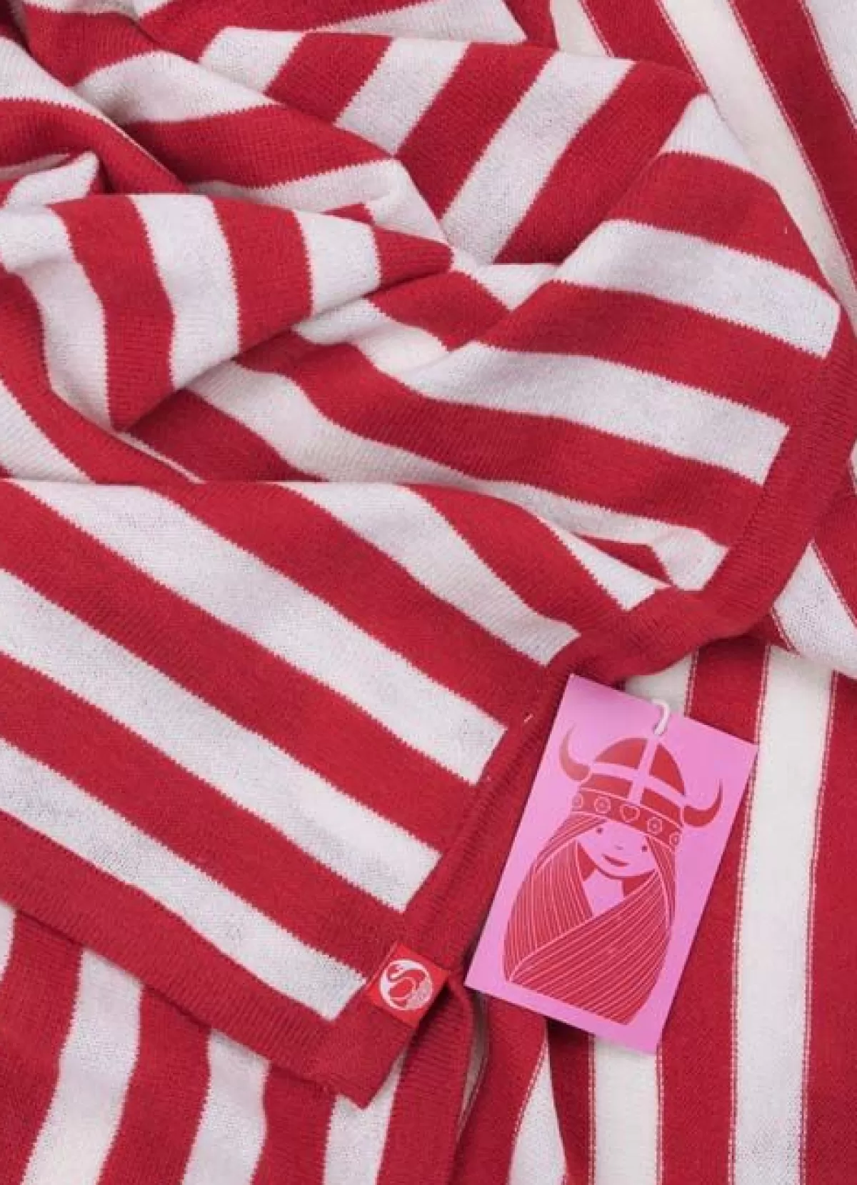 Danefæ Danebaby Blanket Red/Offwhite Outlet