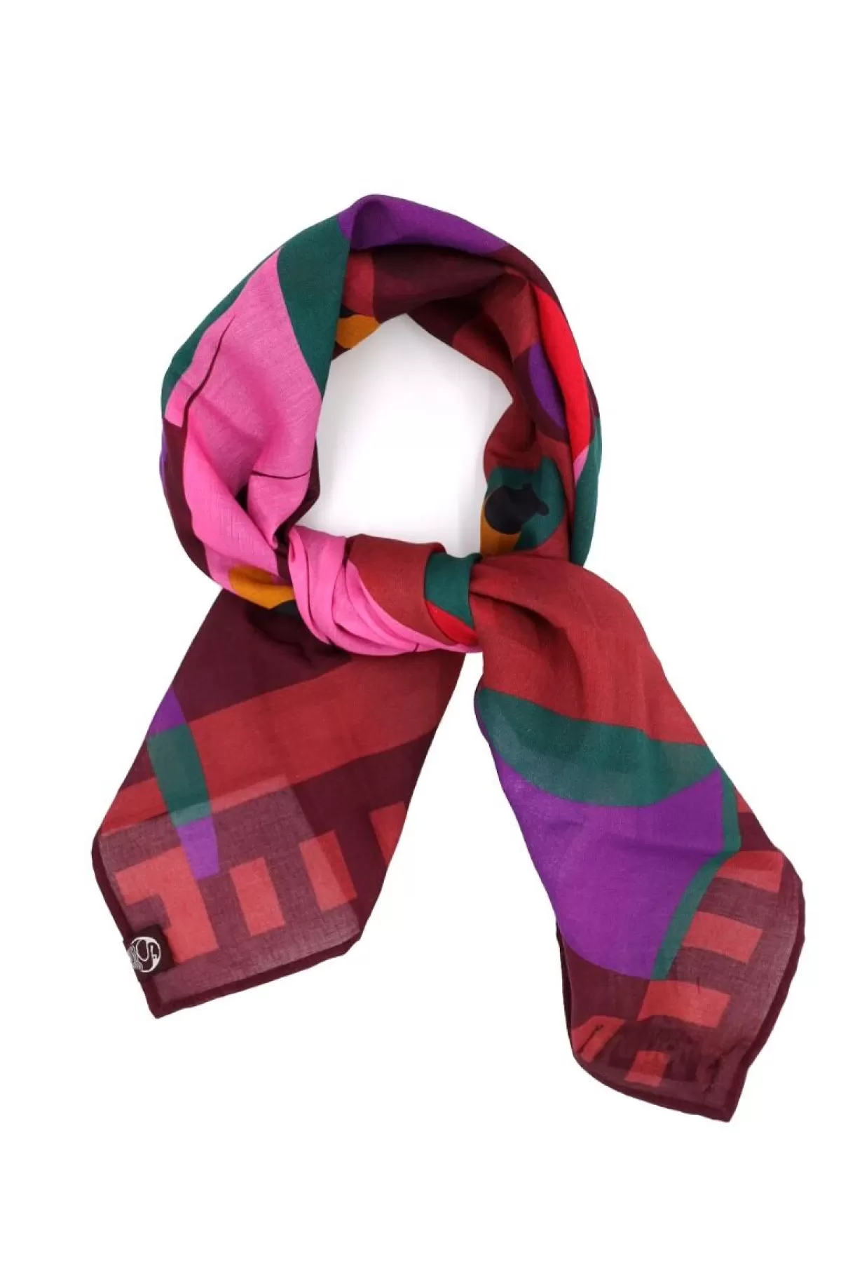 Danefæ Danebesser Scarf Dark Bordeaux Swanoscope Online