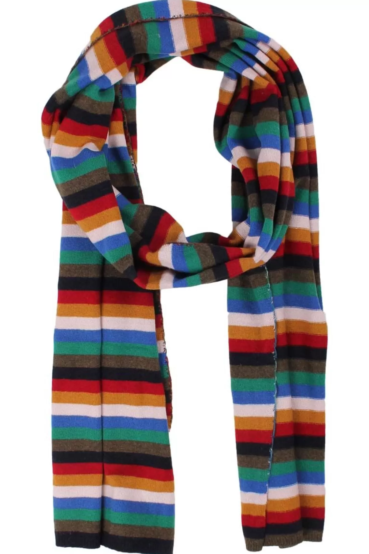 Danefæ Danebundle-Up Merino Scarf Royal Stripe Cheap