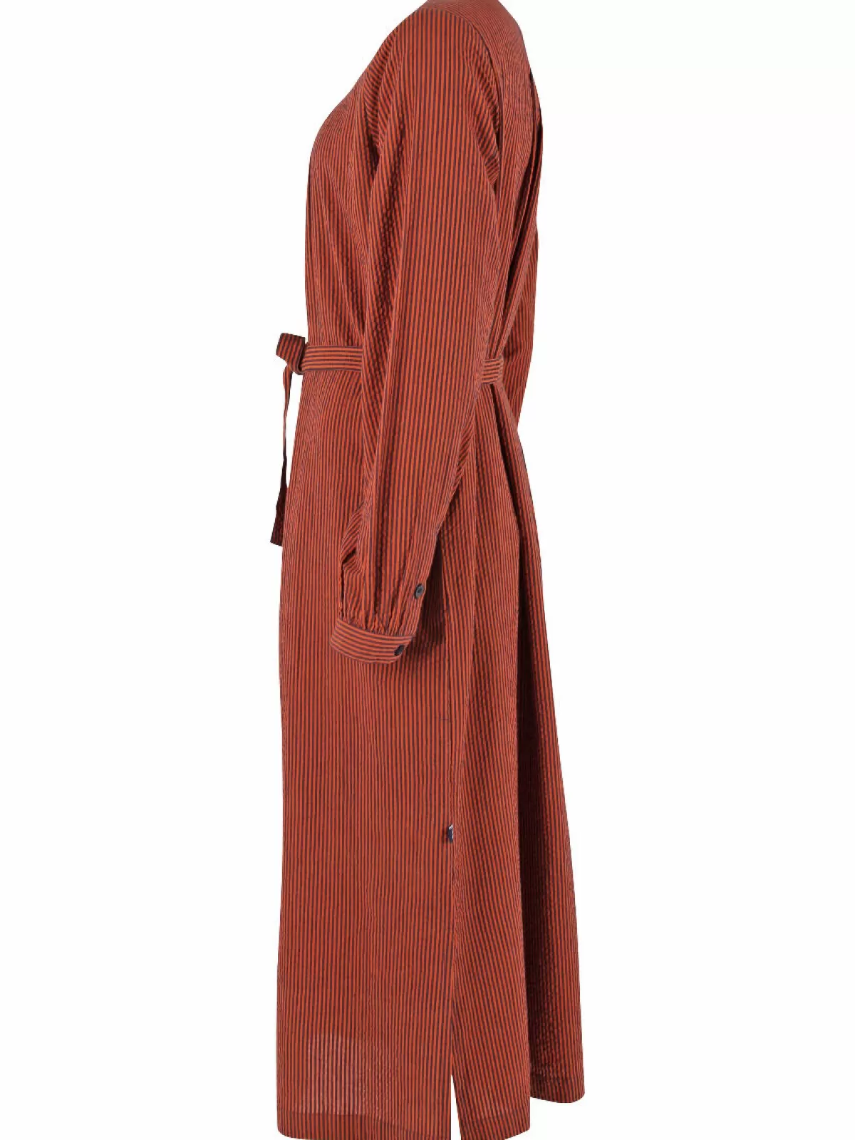 Danefæ Danecake Searsucker Dress Rust/Dark Navy Outlet