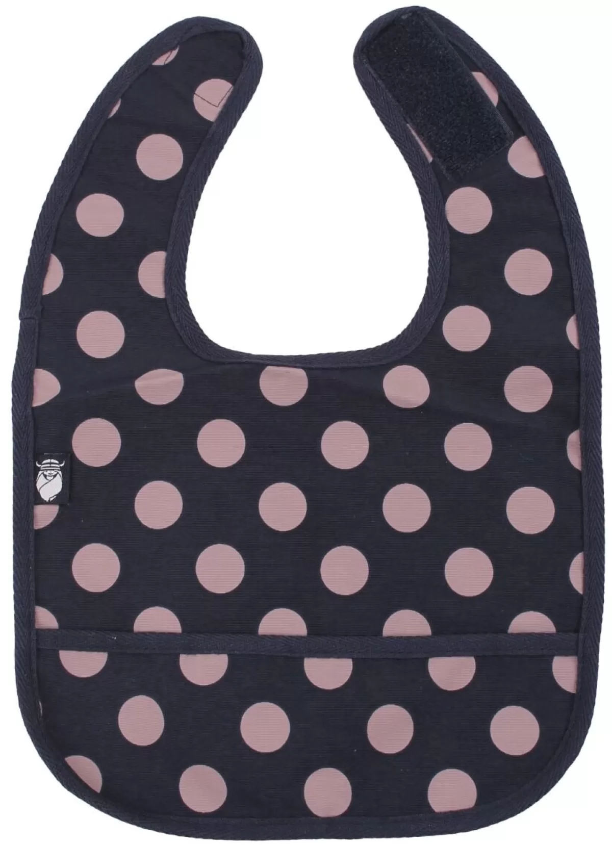 Danefæ Danechef Bib Dark Night/Dry Rose Dots Fashion