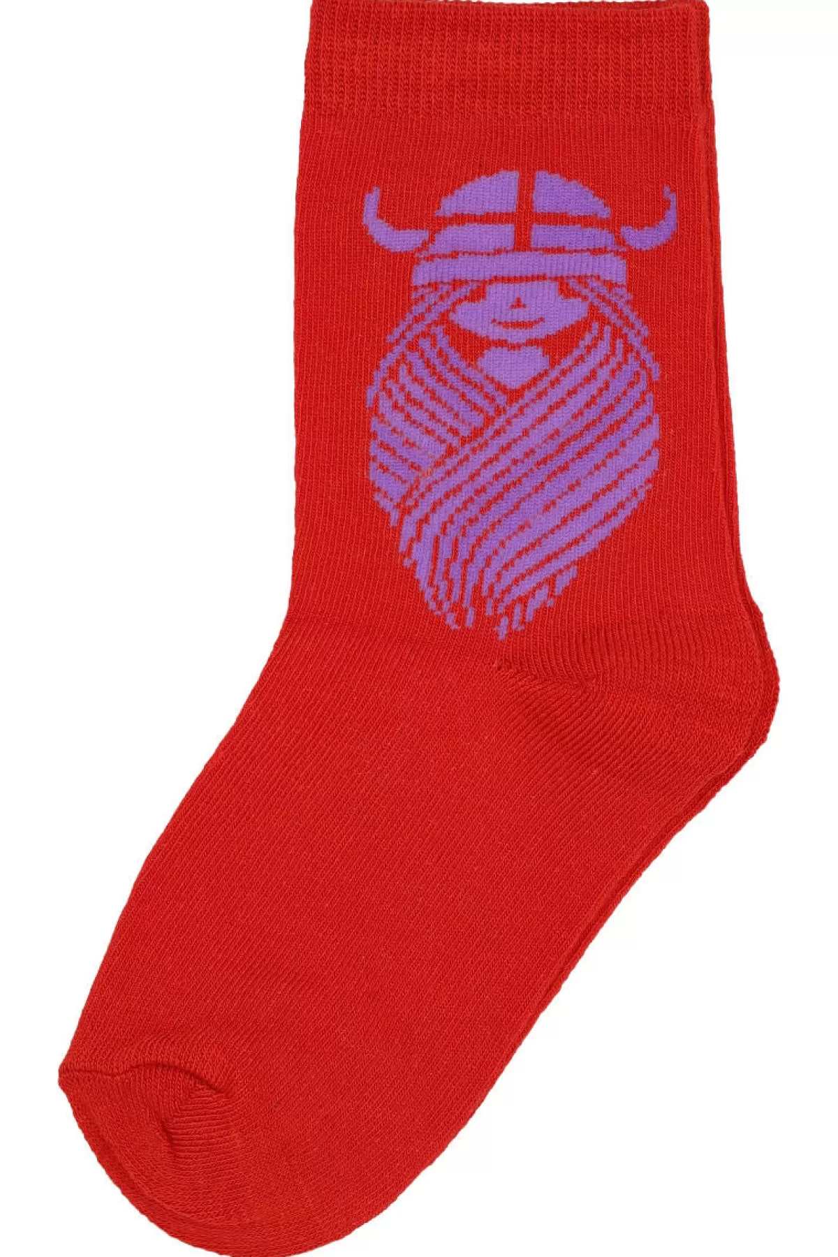 Danefæ Danedanmark Ladies Socks Bright Red Freja Cheap