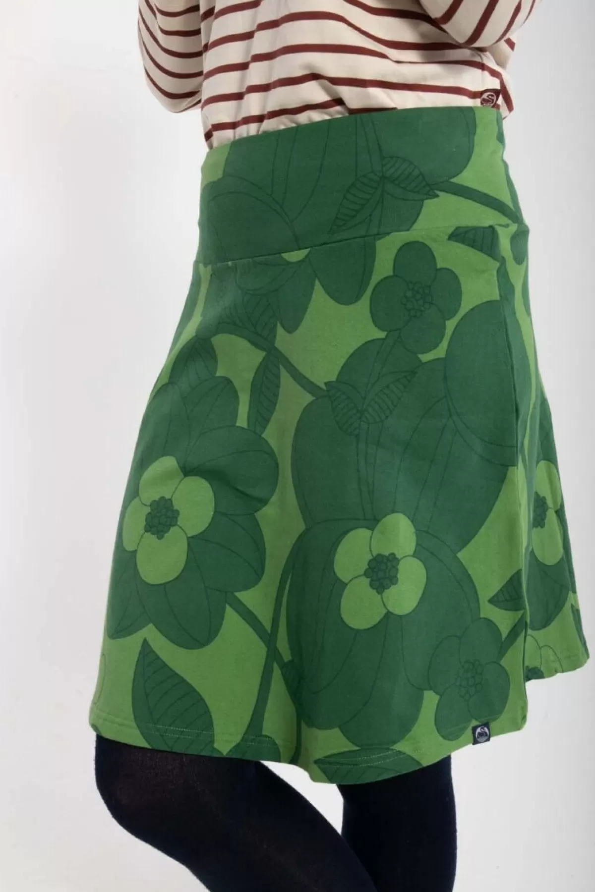 Danefæ Danelissen Skirt Fall Jungle/Warm Khaki Bloom Boom New