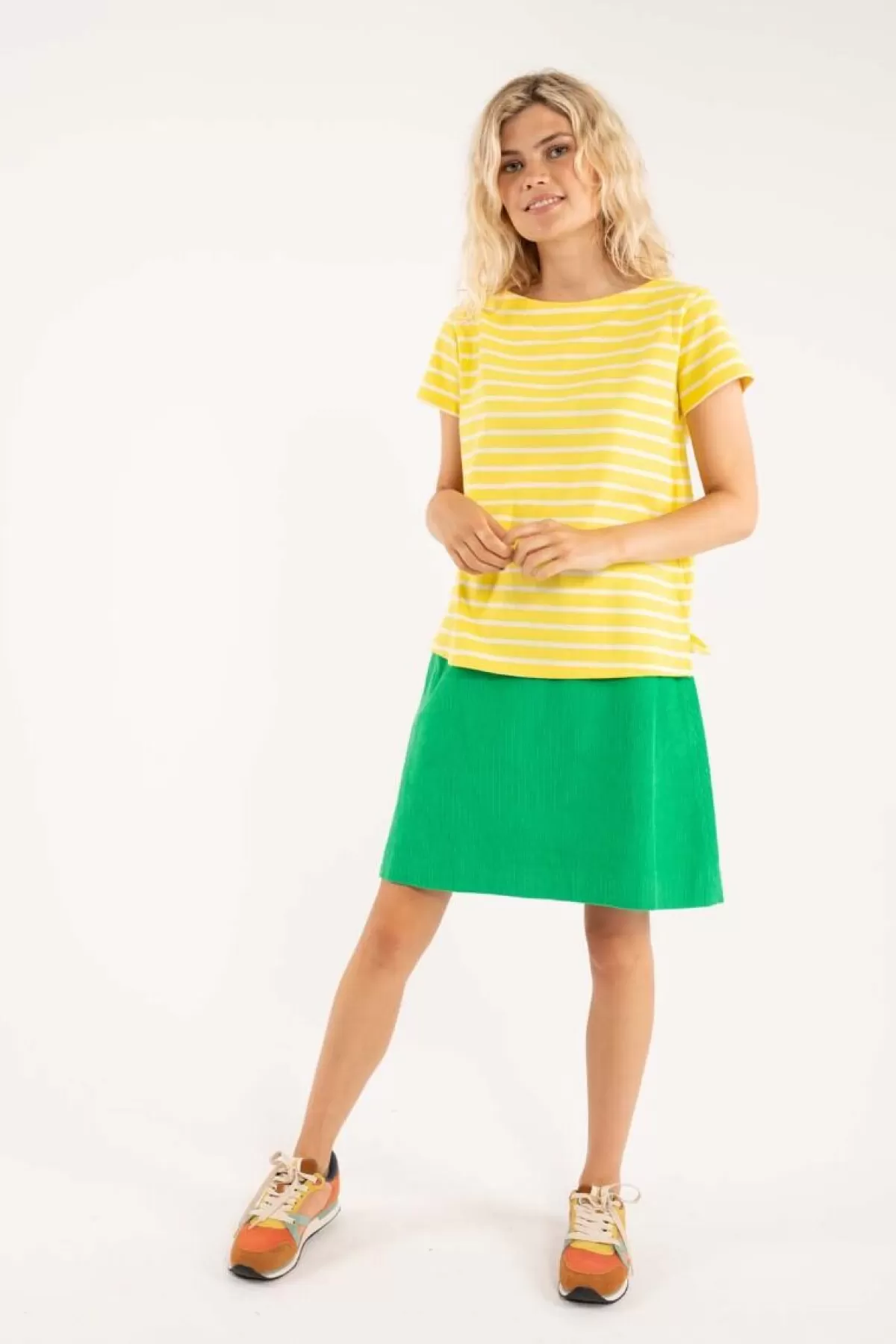 Danefæ Danelondon Cord Skirt Green Best Sale