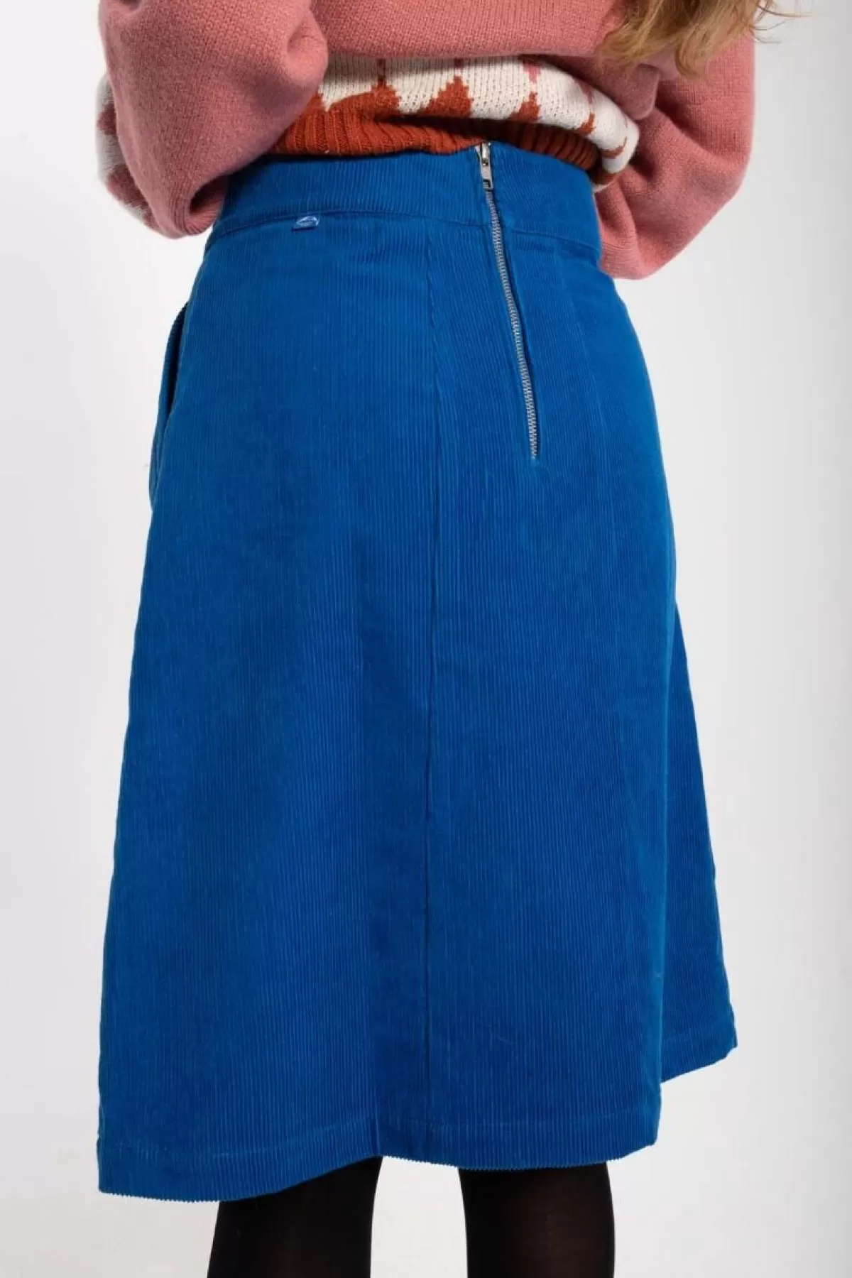 Danefæ Danemaren Cord Skirt Blue Shop