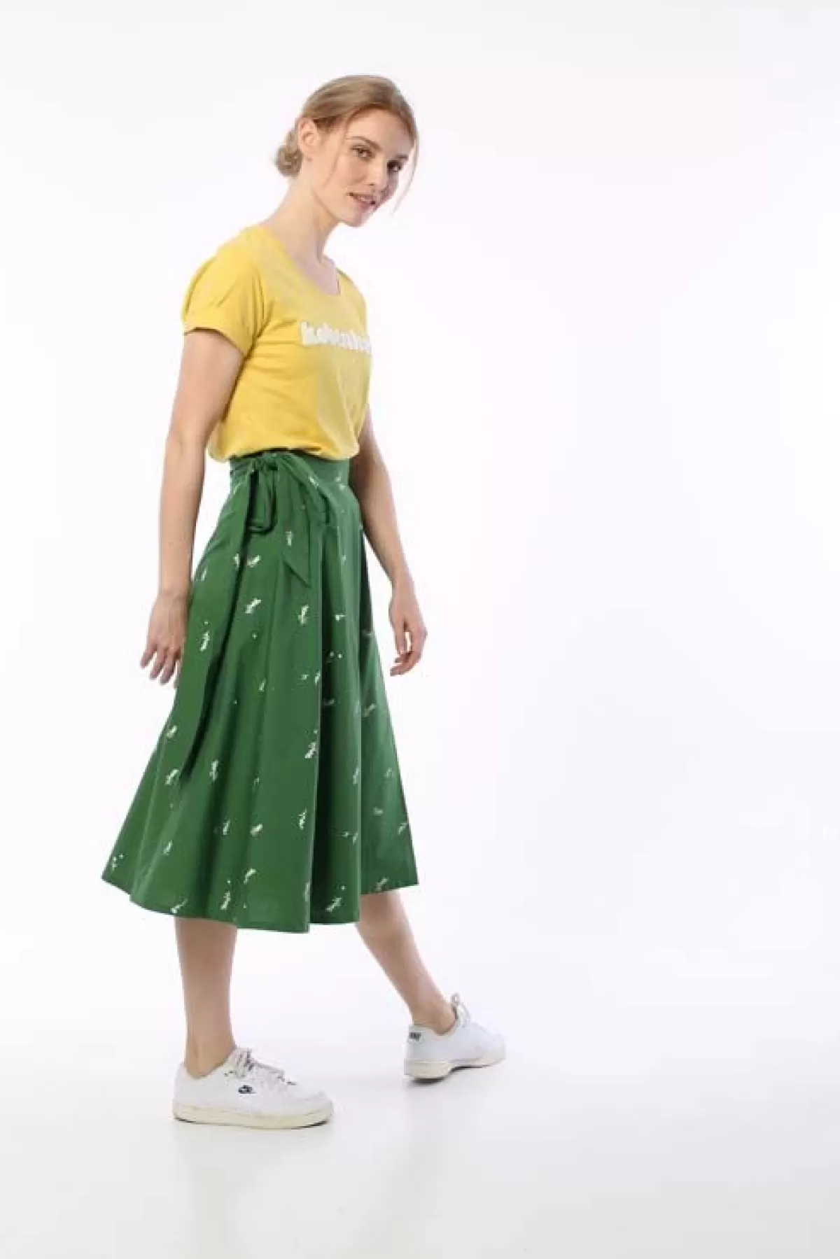 Danefæ Danemikkelsen Poplin Skirt Cactus Markblomst Sale