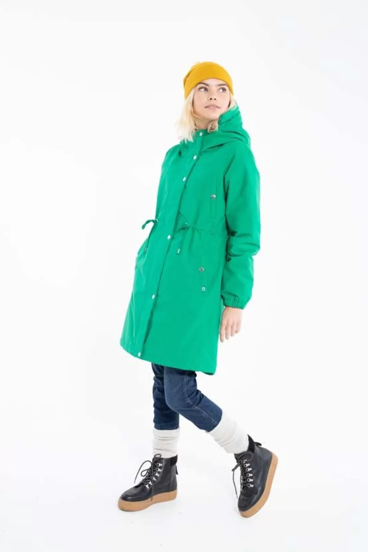 Danefæ Danenora Winter Parka Green New