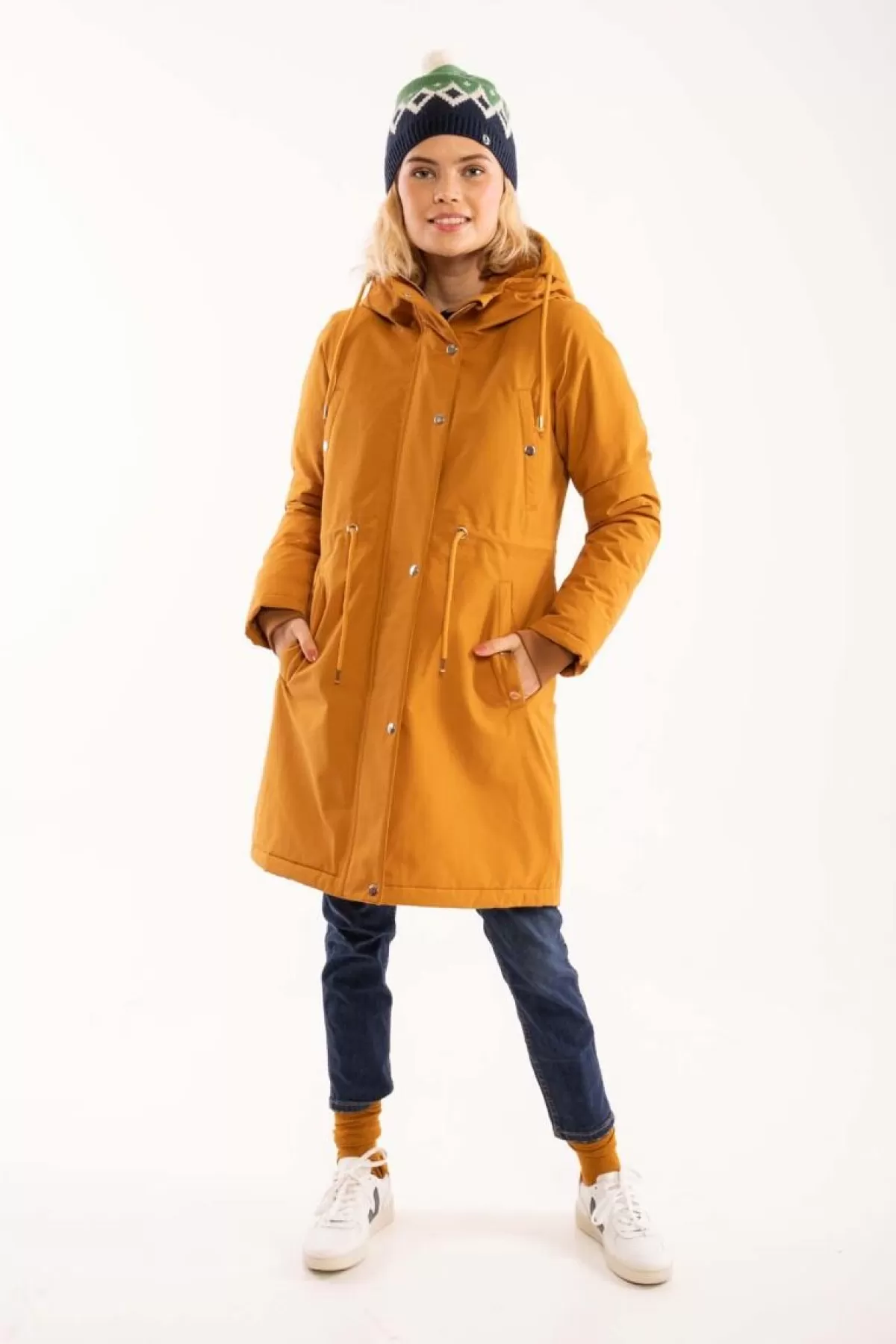 Danefæ Danenora Winter Parka Mustard Flash Sale