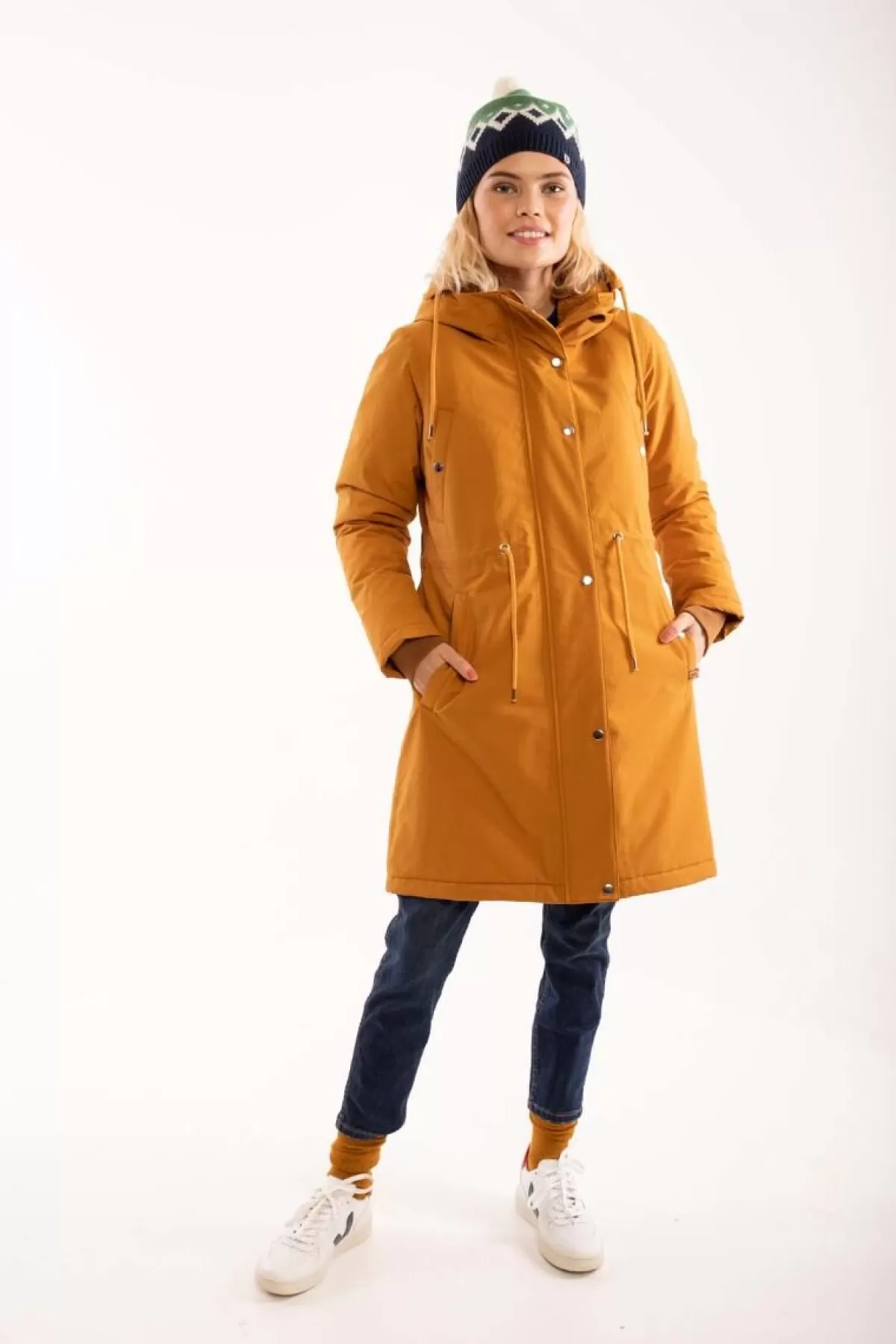 Danefæ Danenora Winter Parka Mustard Flash Sale