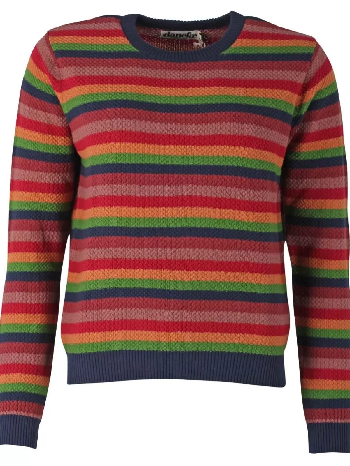 Danefæ Danepearly Hole Knit Sweater Tonic Stripe Sale