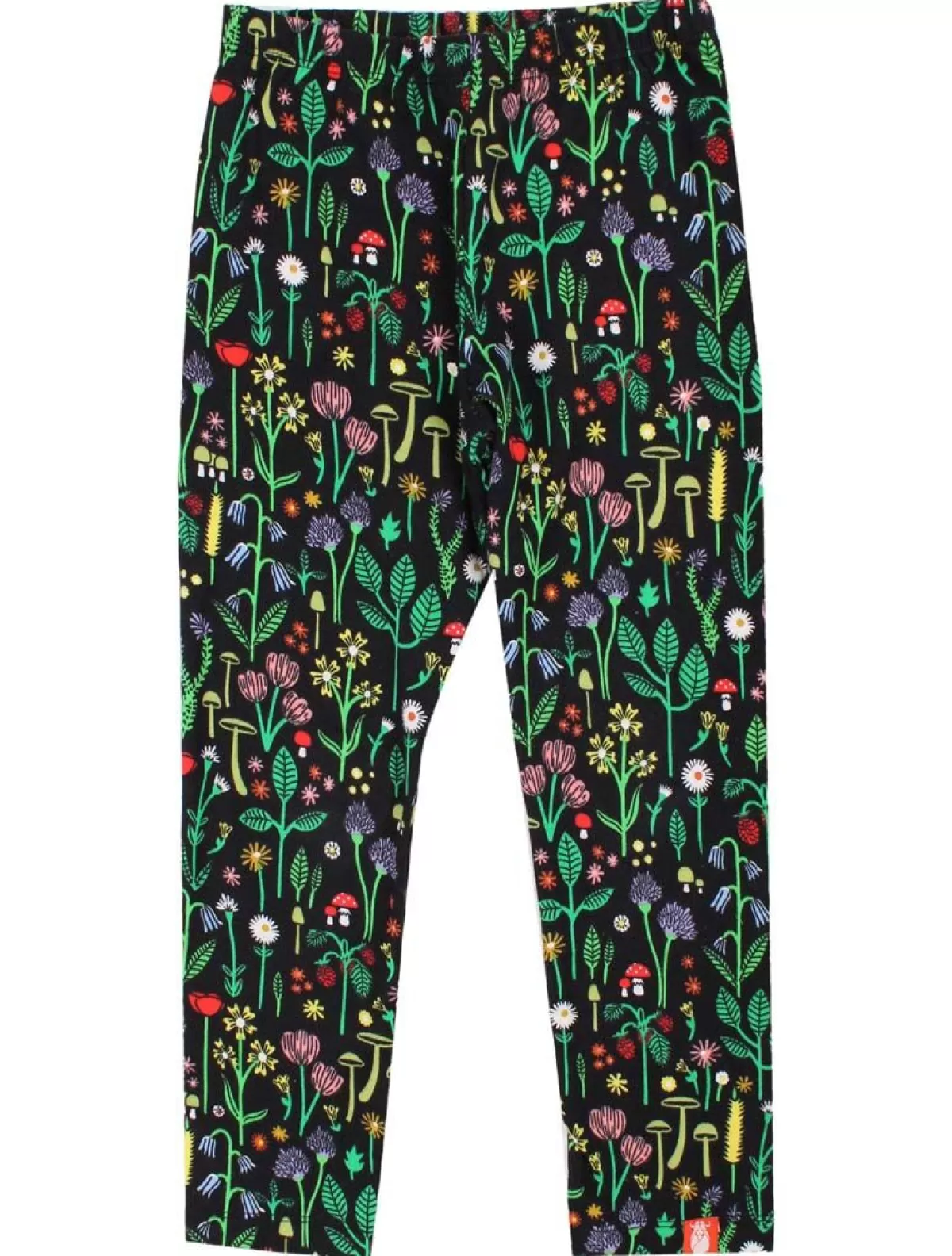 Danefæ Danespagat Leggings Black Botanical Discount