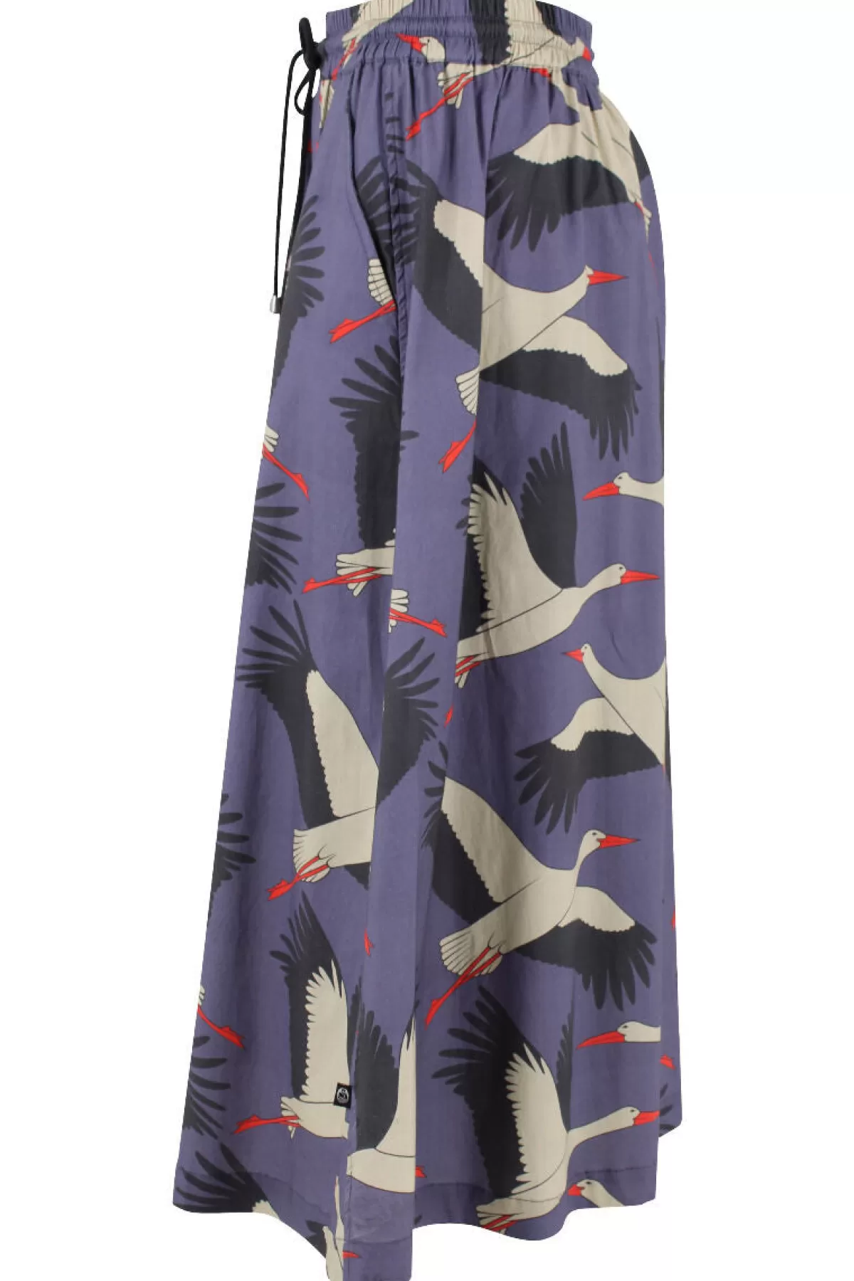 Danefæ Danespresso Poplin Skirt Blue Grey Stork Fashion