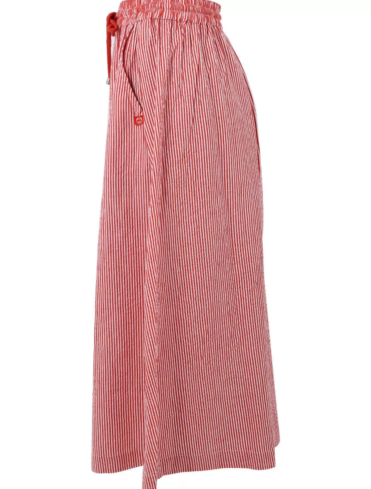 Danefæ Danespresso Searsucker Skirt Bright Red/Chalk New