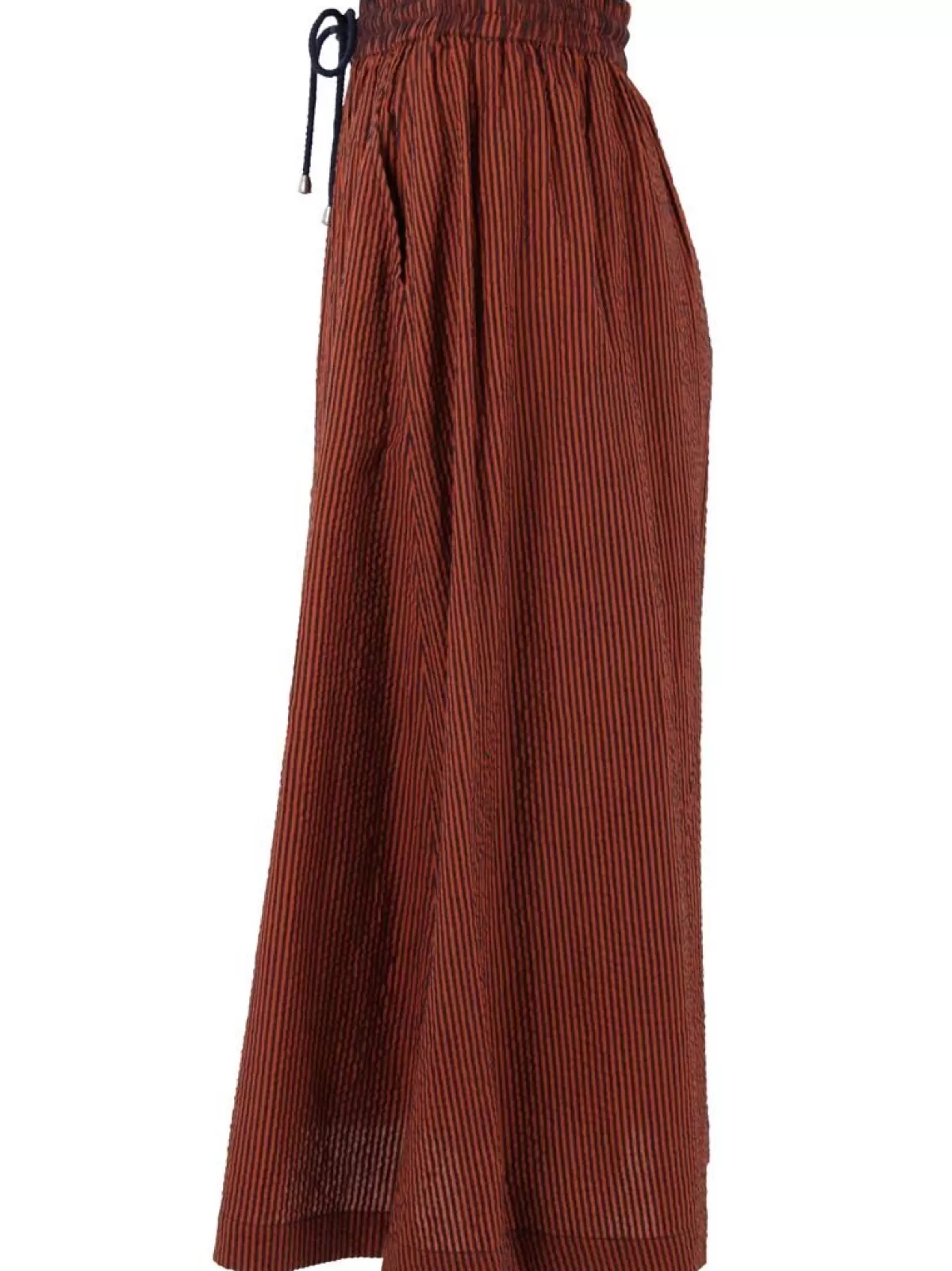 Danefæ Danespresso Searsucker Skirt Rust/Dark Navy Online