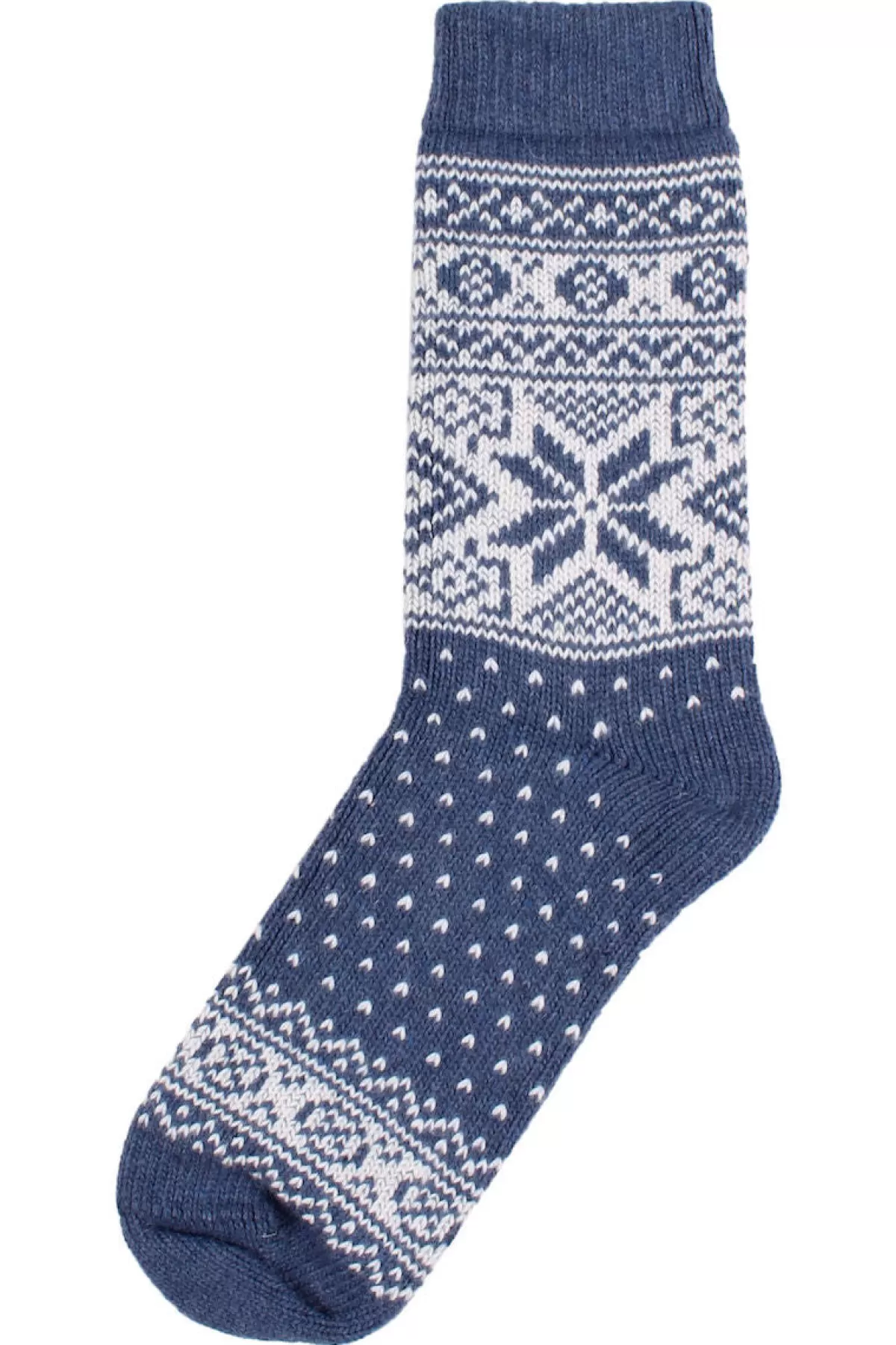 Danefæ Danestay Warm Wool Socks Denim/White Flash Sale