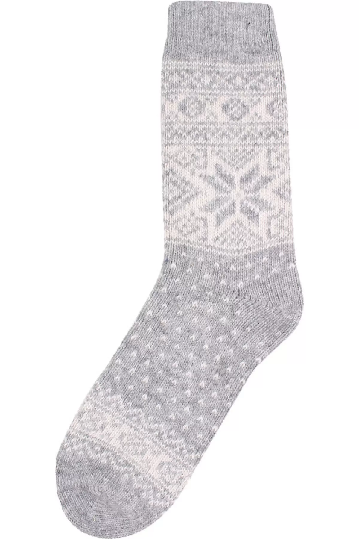 Danefæ Danestay Warm Wool Socks Lt Grey/White Cheap