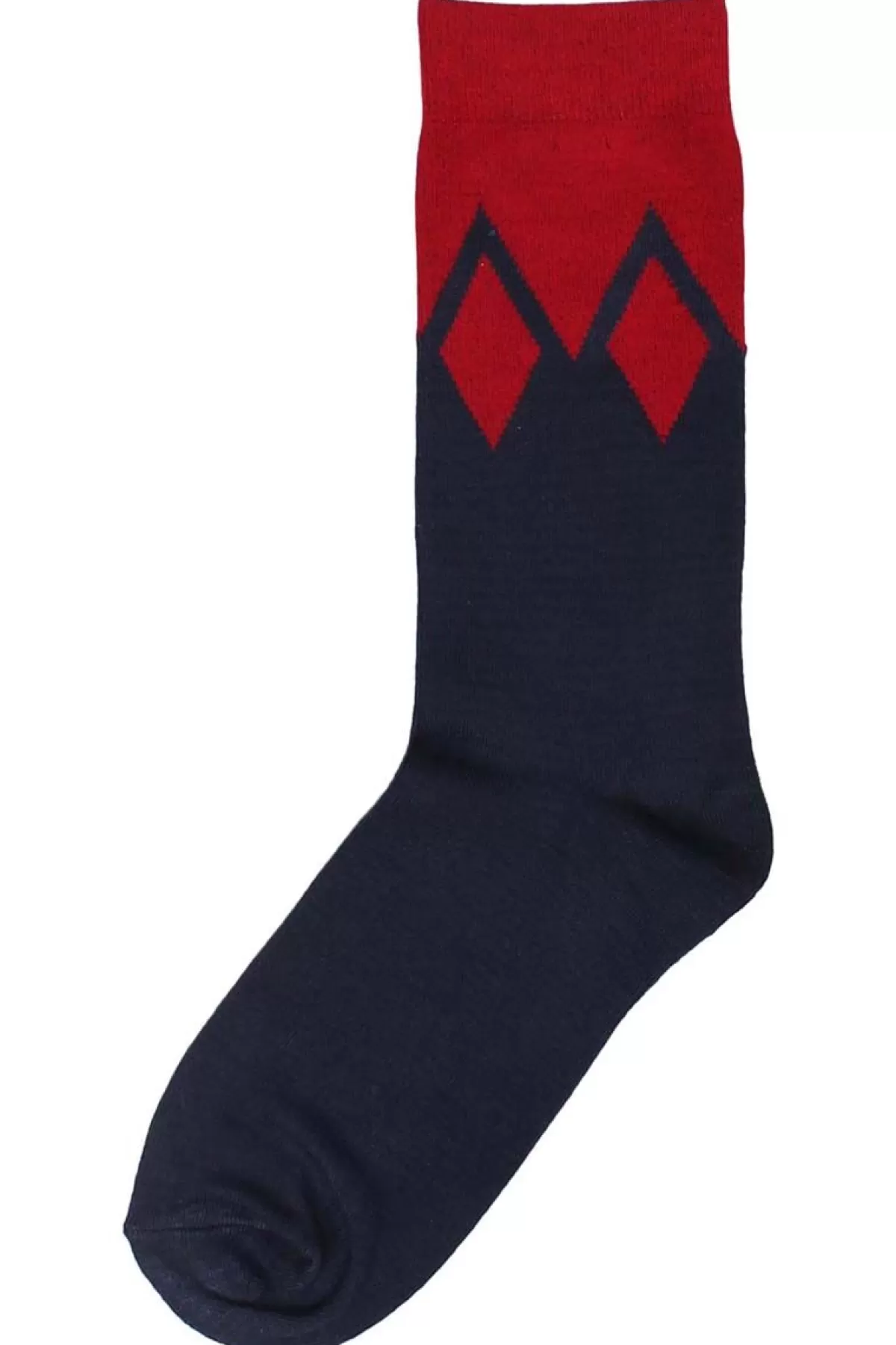 Danefæ Danewalk With Me Socks Dk Navy/Red Icicles Hot