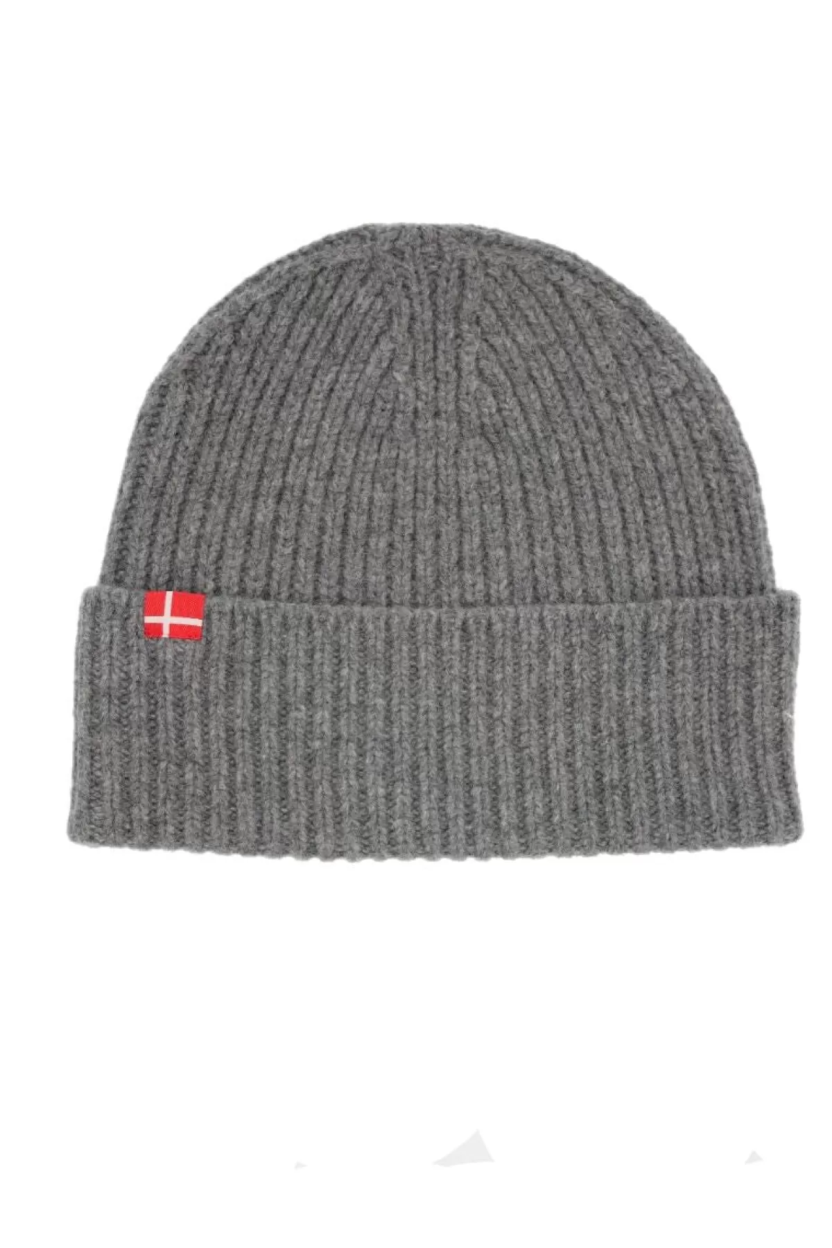 Danefæ Danmark Merino Beanie Heather Grey New