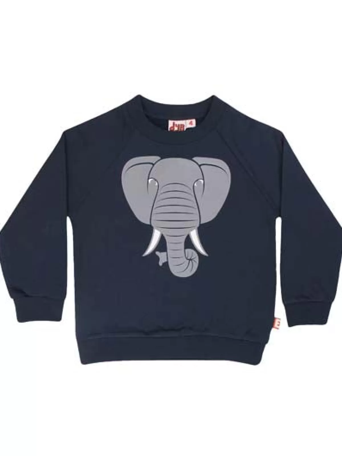 Danefæ Dyrbellow Sweat Noos Navy Elefant Online