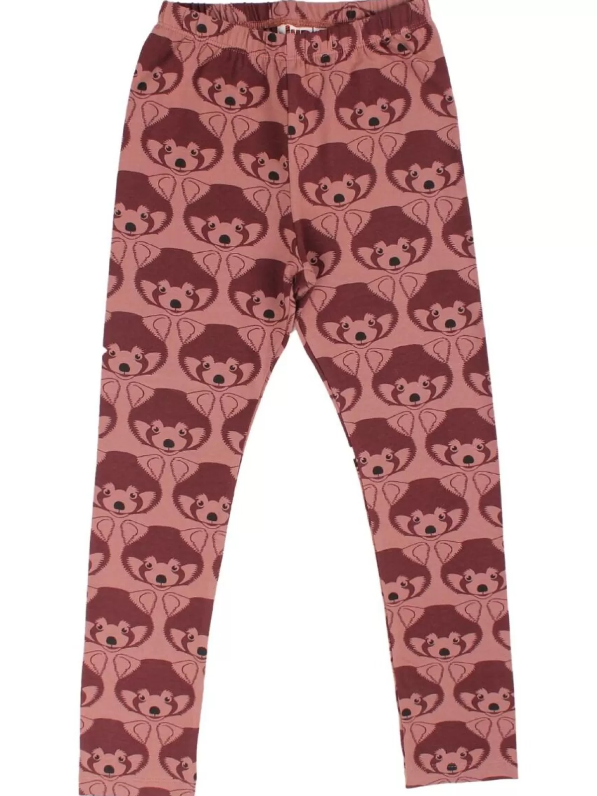 Danefæ Dyrcheetah Leggings Red Wine Roed Panda Aop Cheap