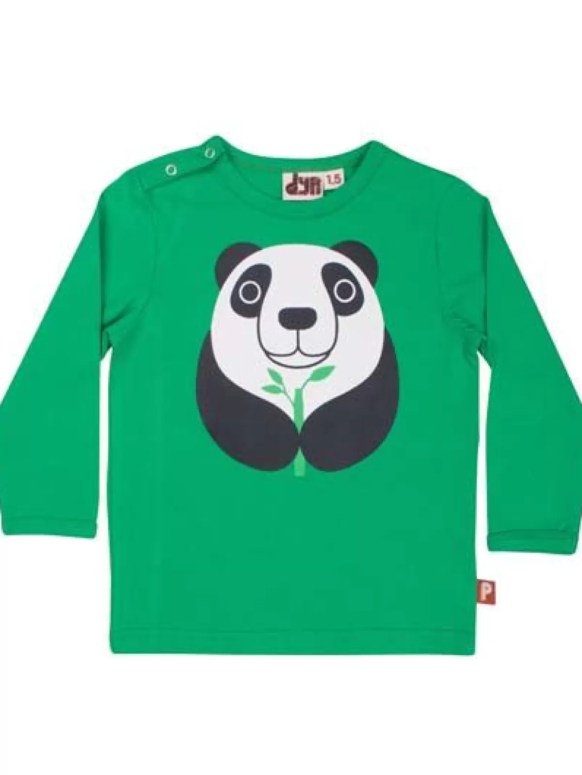 Danefæ Dyrcritter Baby T Green Pandabambus Flash Sale