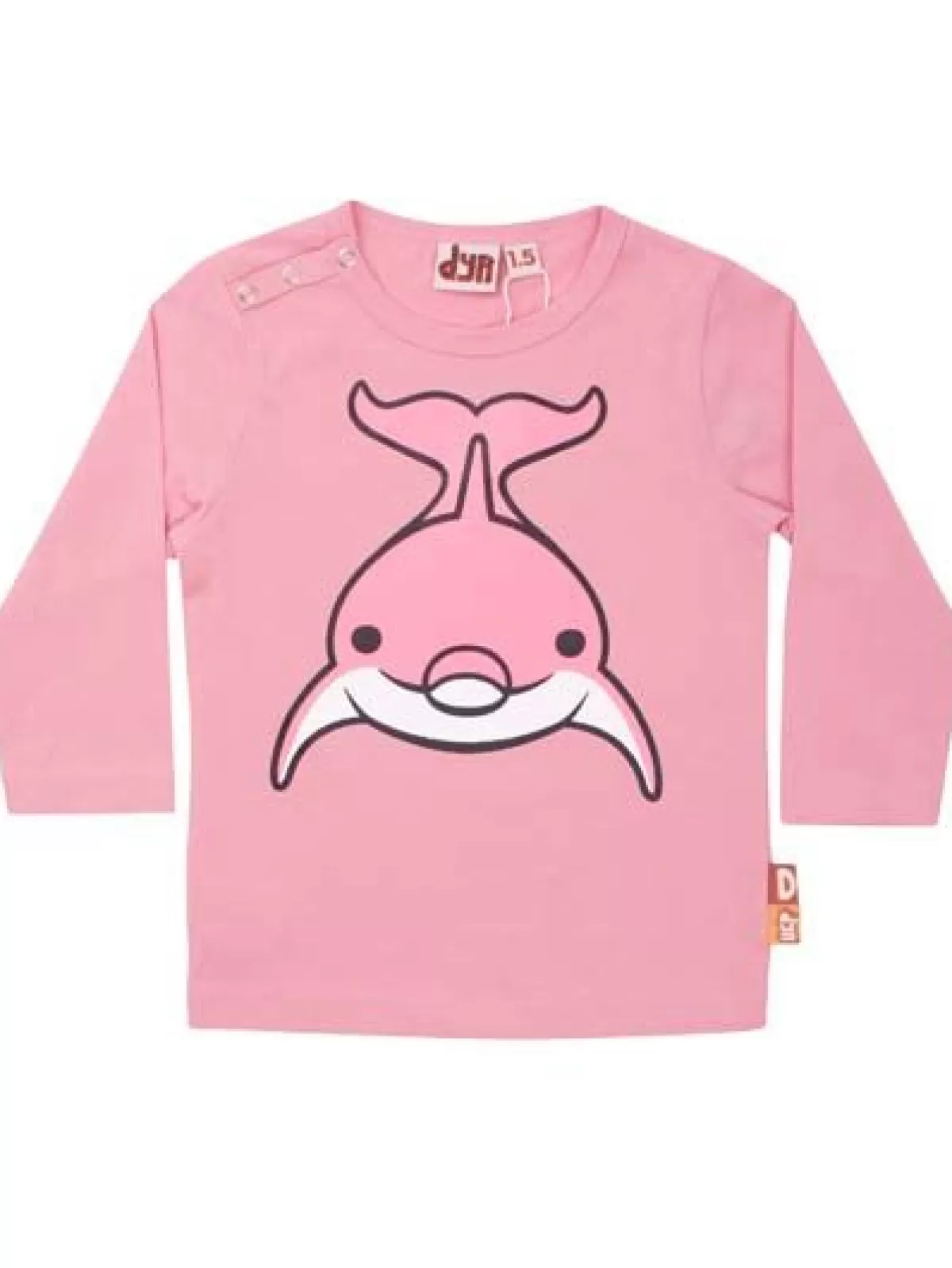 Danefæ Dyrcritter Baby T Oh Dear Pink Delfin Sale