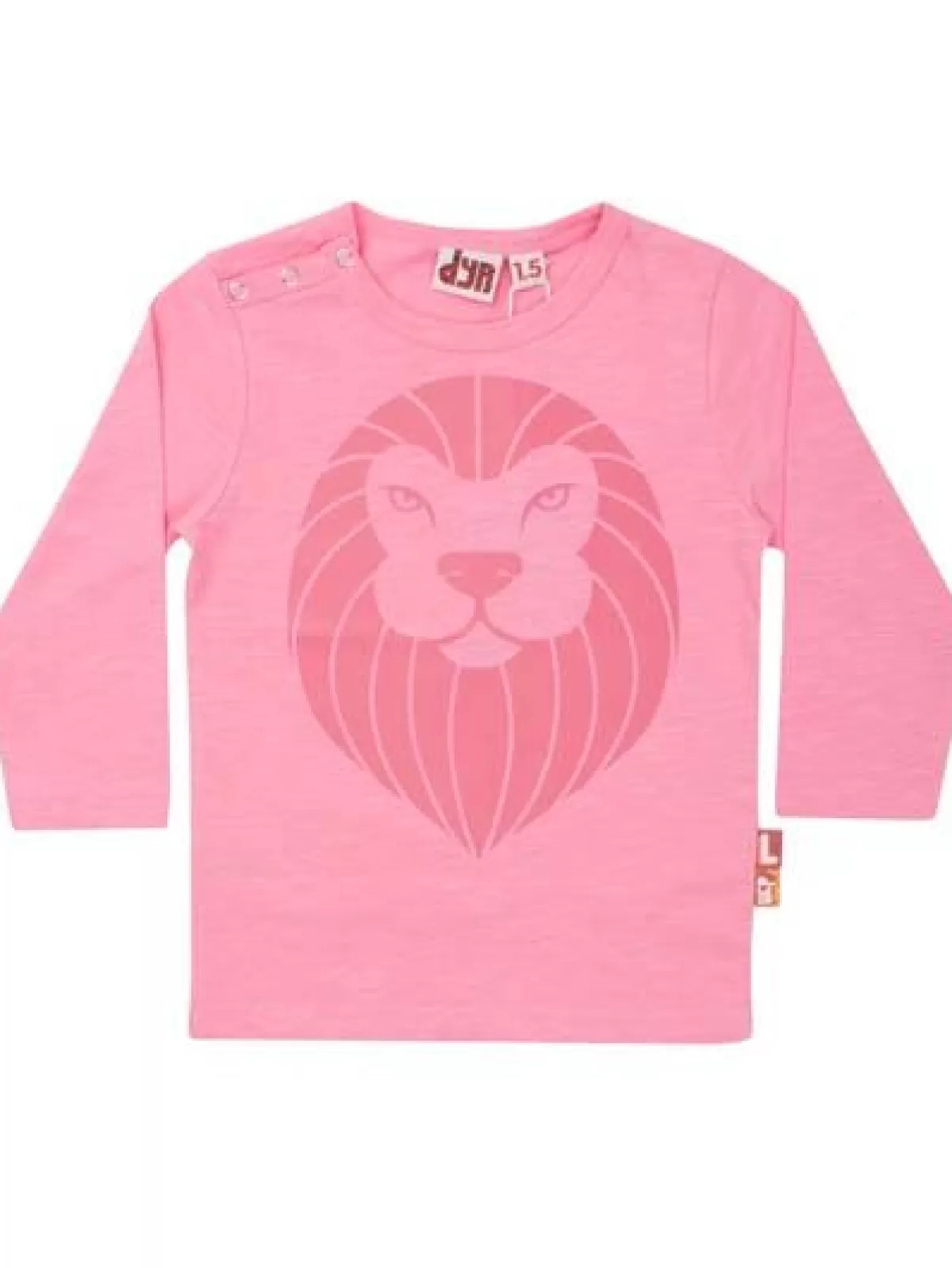 Danefæ Dyrcritter Baby T Snap Pink Loeve Discount