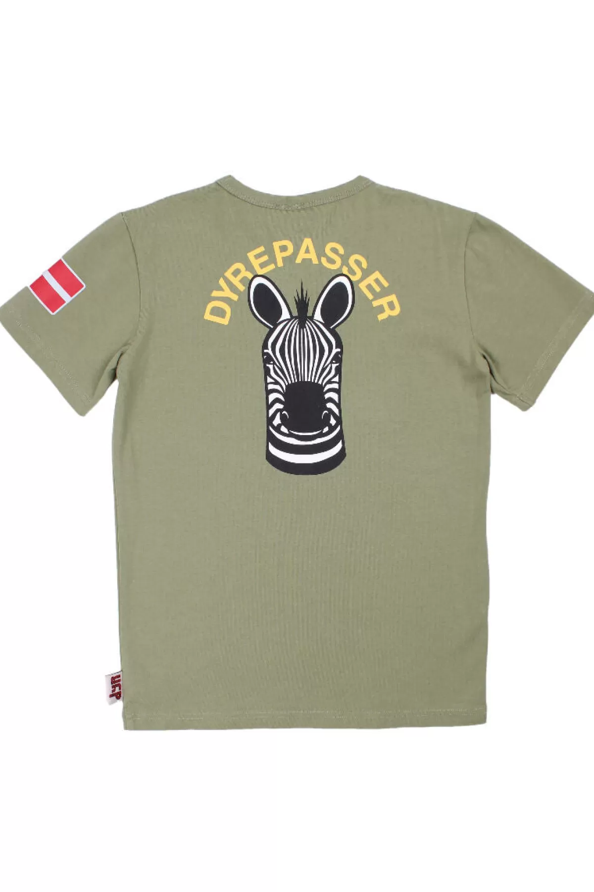 Danefæ Dyrepasser T-Shirt Sage Zebra Sale