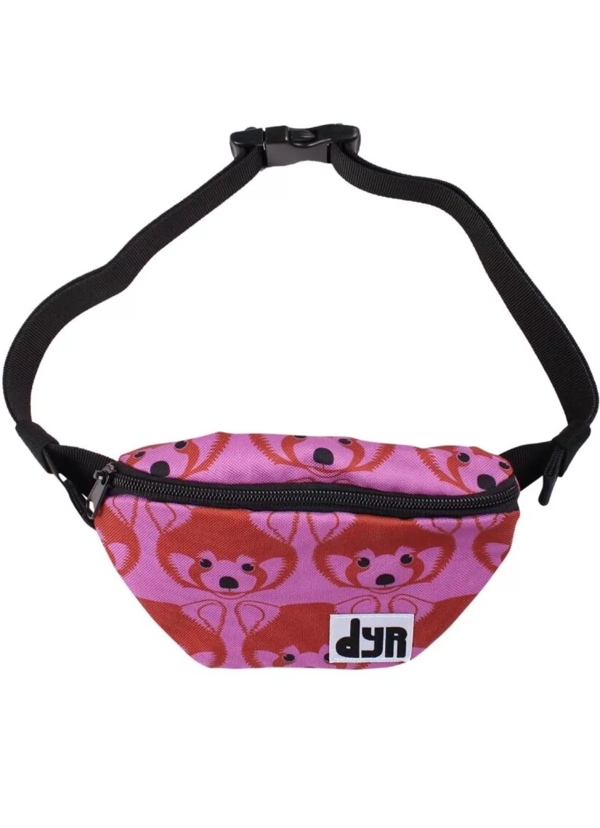 Danefæ Dyrfeed Fannypack Old Rose Roed Panda Best