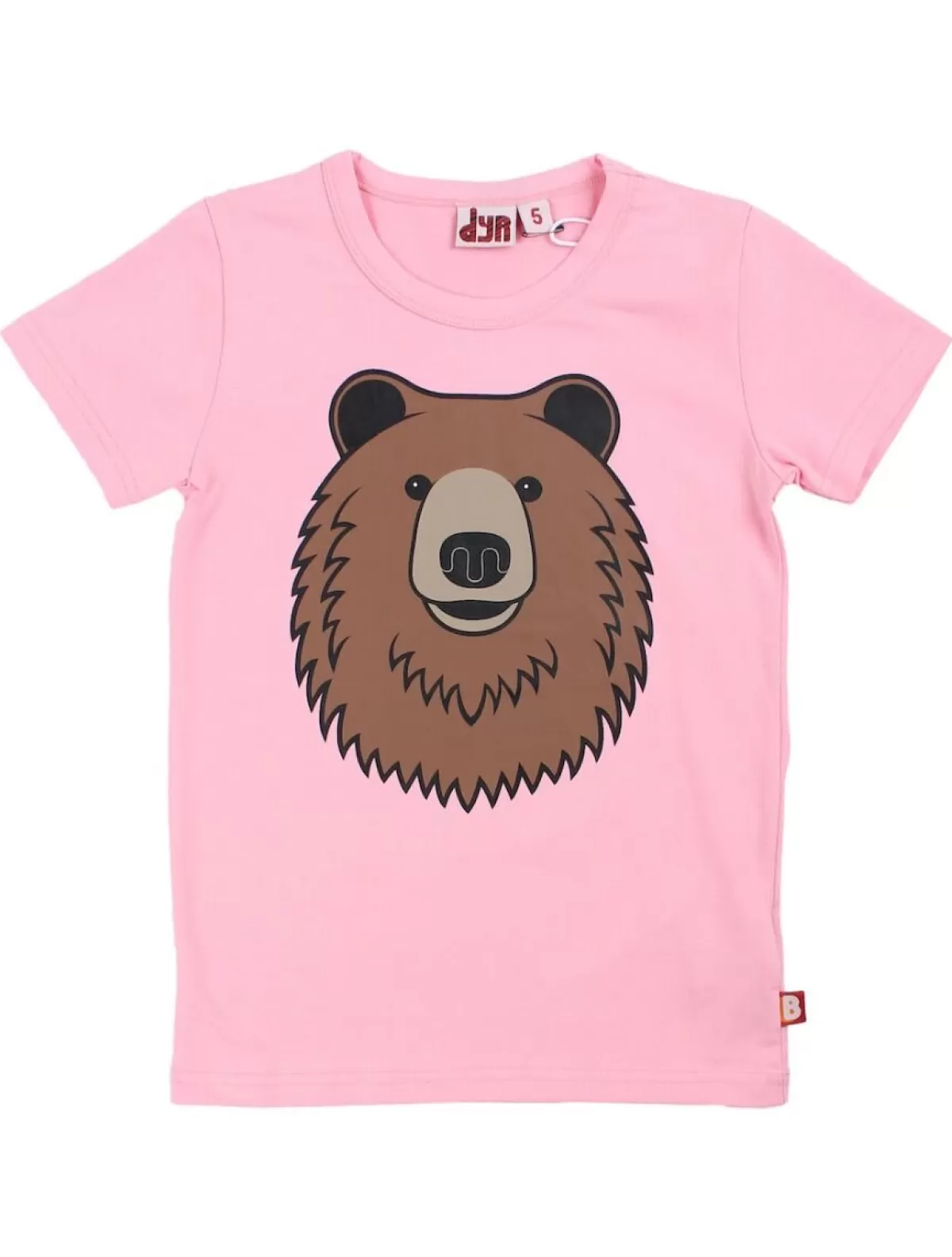 Danefæ Dyrgrowl T Pastel Pink Brun Bjoern Fashion