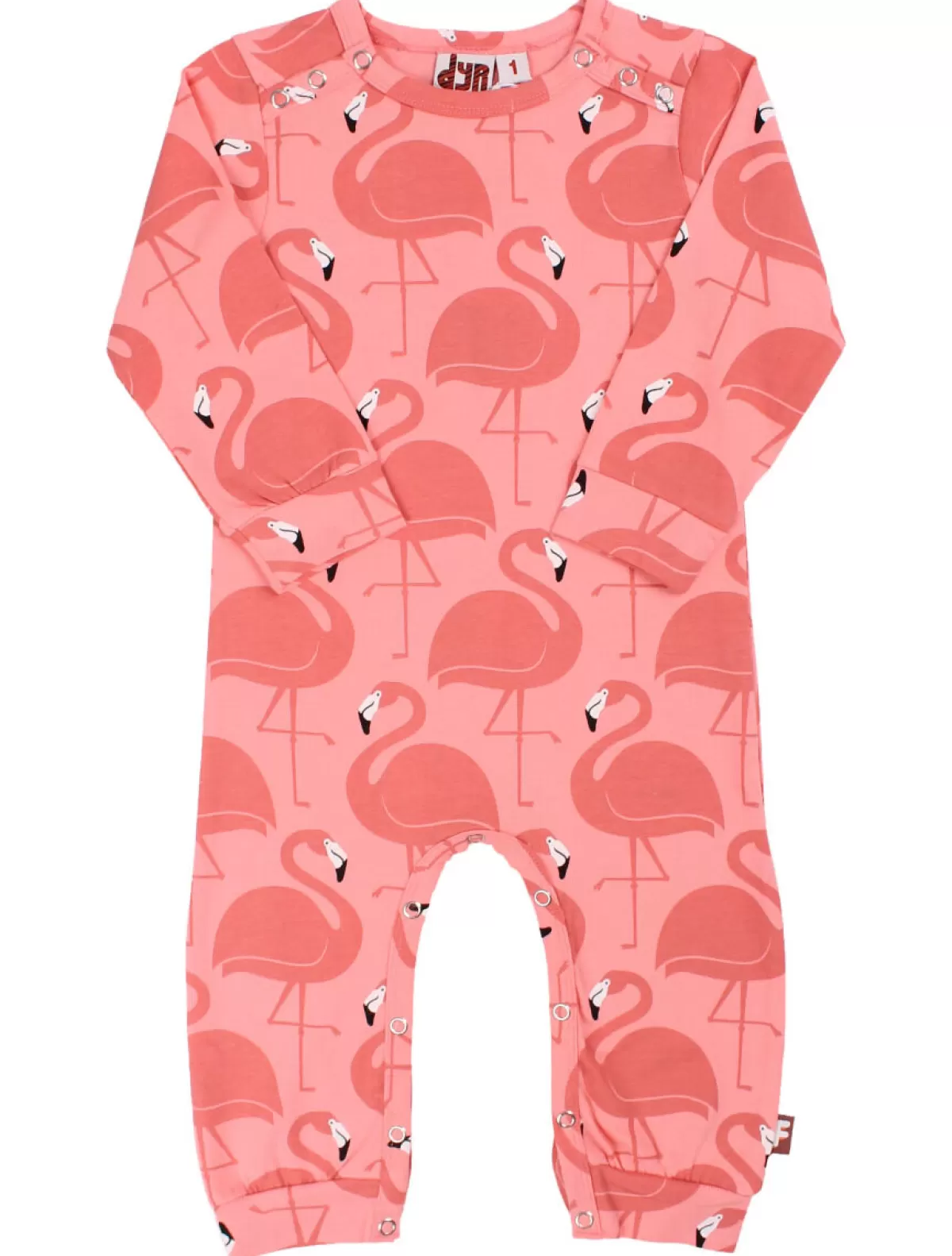 Danefæ Dyrtweet Suit Aop/Strib Coral Flamingoer Cheap