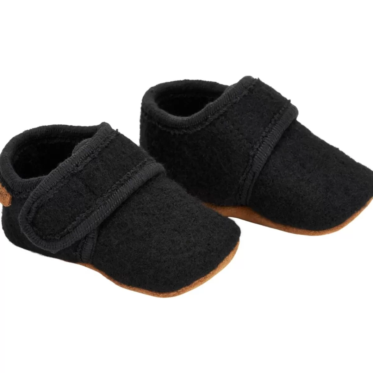 Danefæ En Fant Baby Wool Slippers Black Clearance