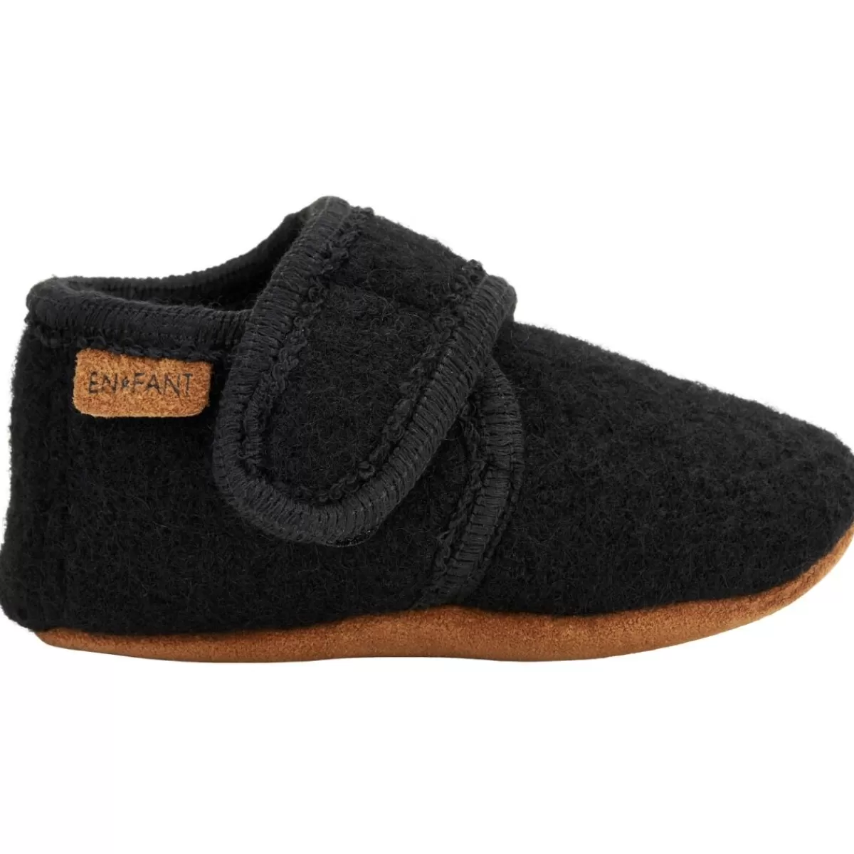 Danefæ En Fant Baby Wool Slippers Black Clearance