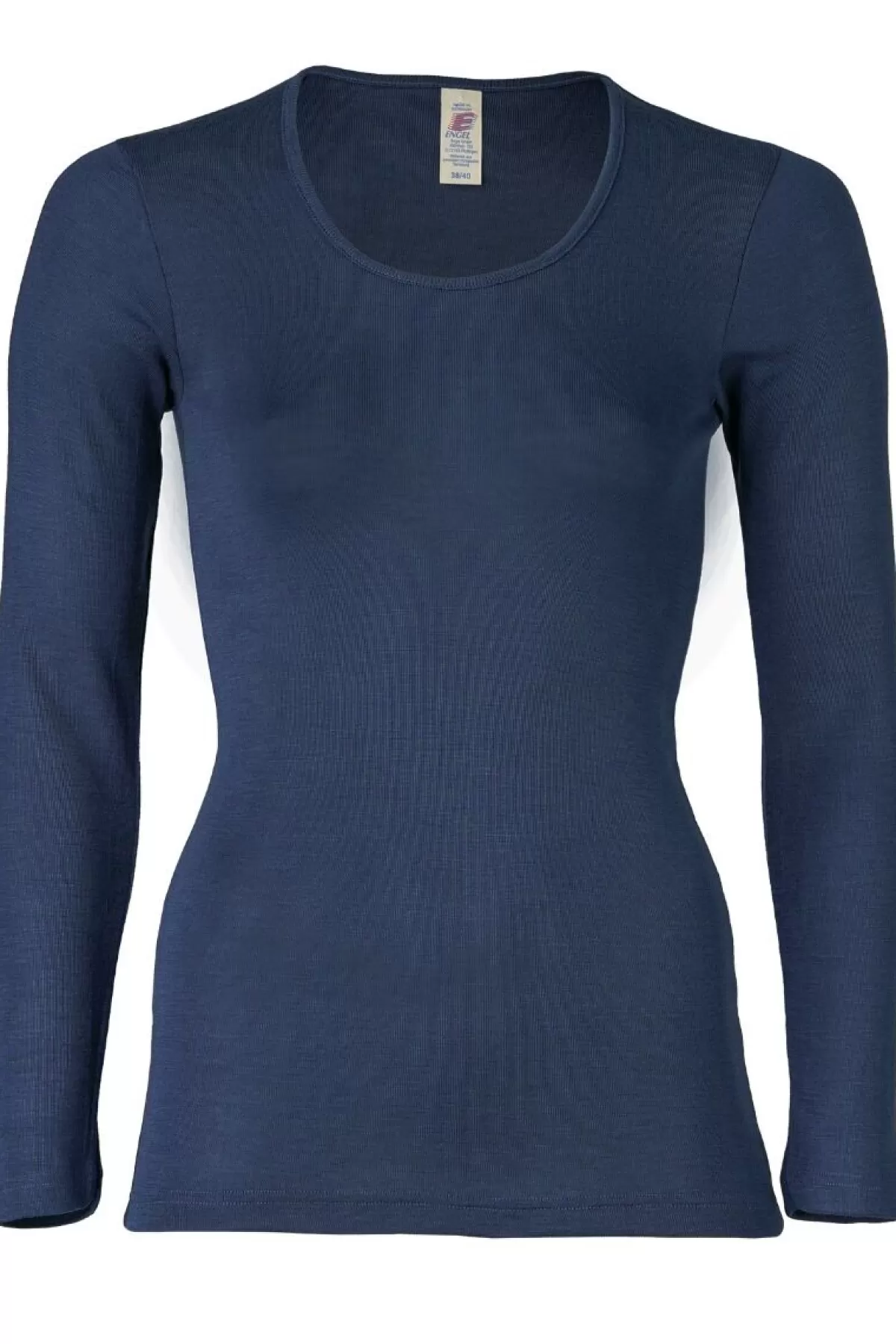 Danefæ Engel Wool Natur Ladies Shirt Ls Navy Shop