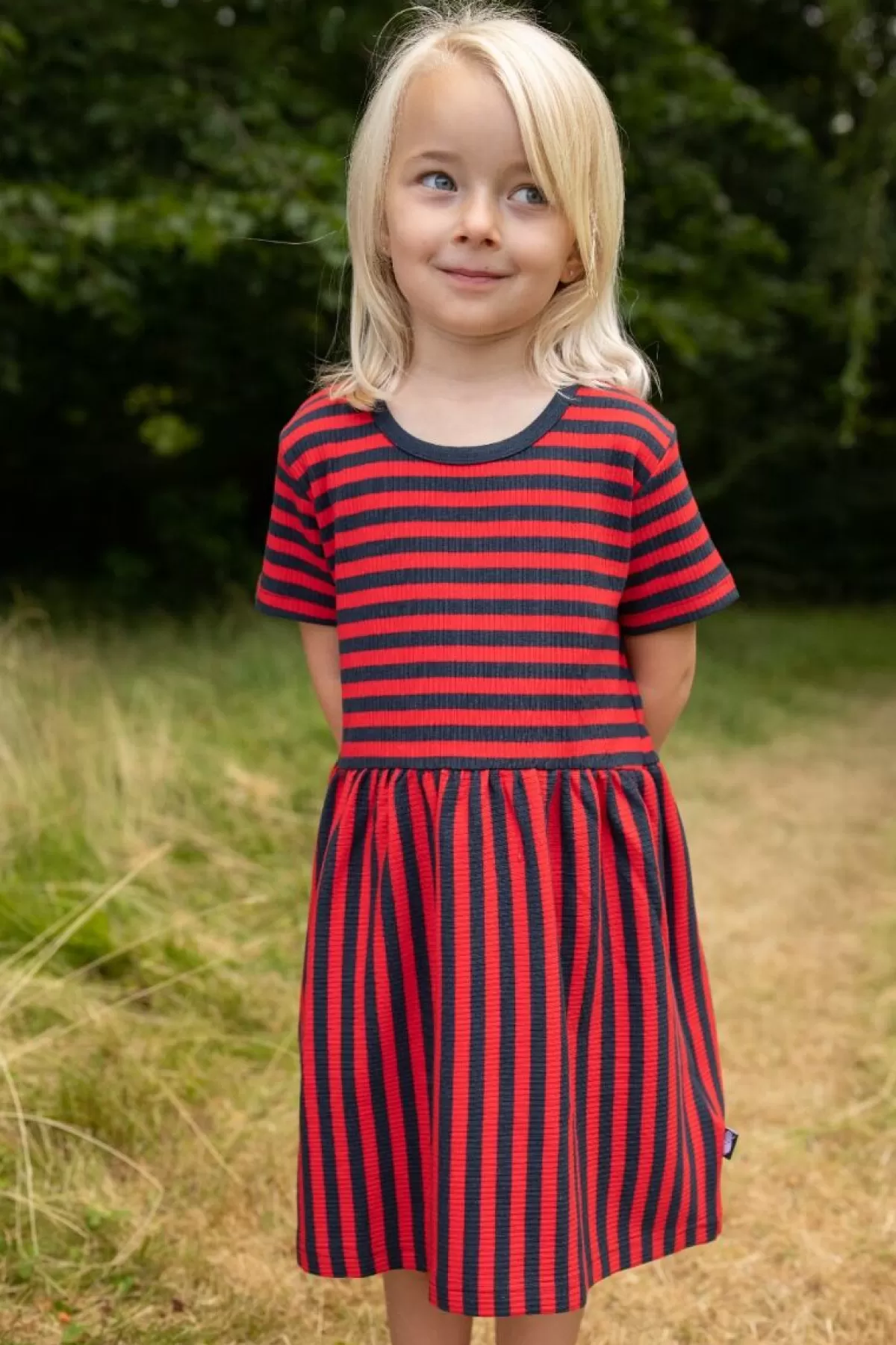 Danefæ Ess - Daneslurpy Dress Dk Navy/Red Flash Sale