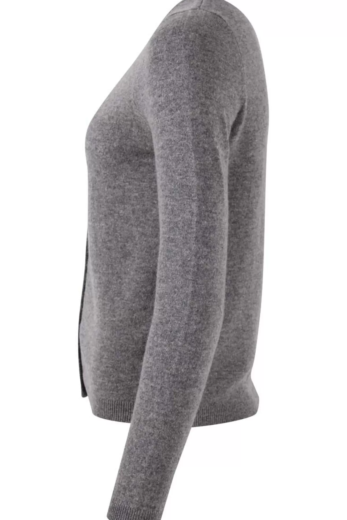 Danefæ Ess - Forget Me Not Merino Cardigan Heather Grey Flash Sale