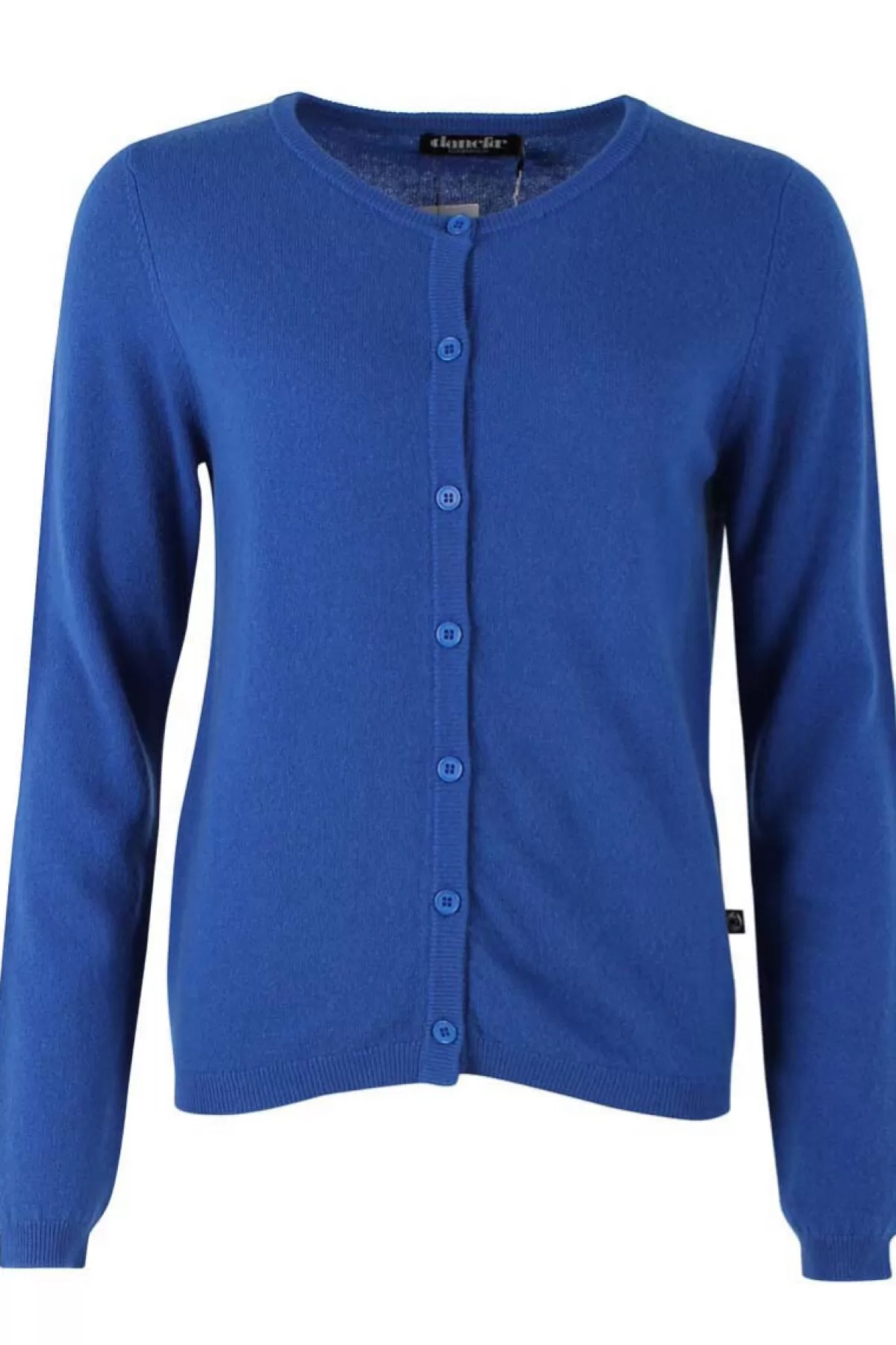 Danefæ Ess - Forget Me Not Merino Cardigan Royal Blue Flash Sale