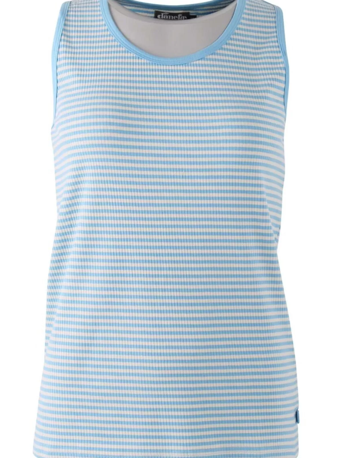 Danefæ Ess - Organic Danallinge Top Baby Blue/Chalk Store