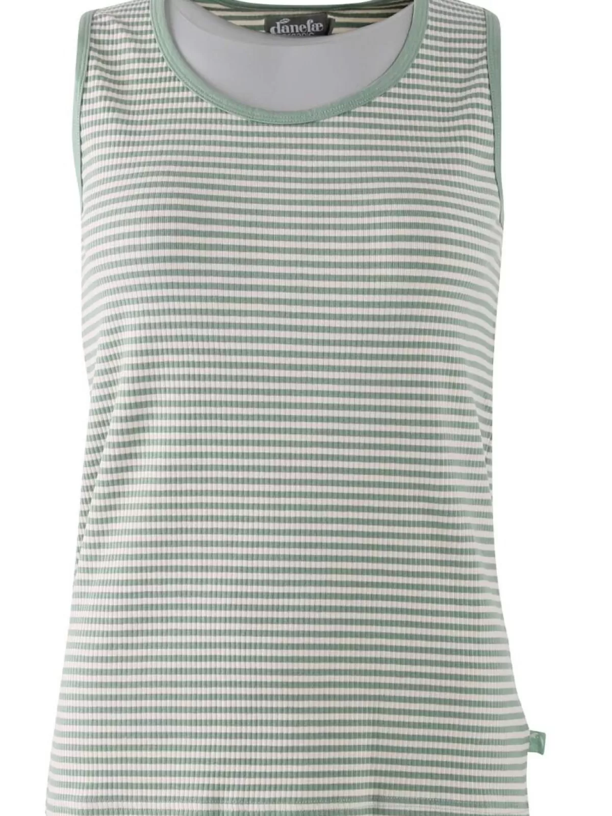 Danefæ Ess - Organic Danallinge Top Dry Sage/Chalk Fashion