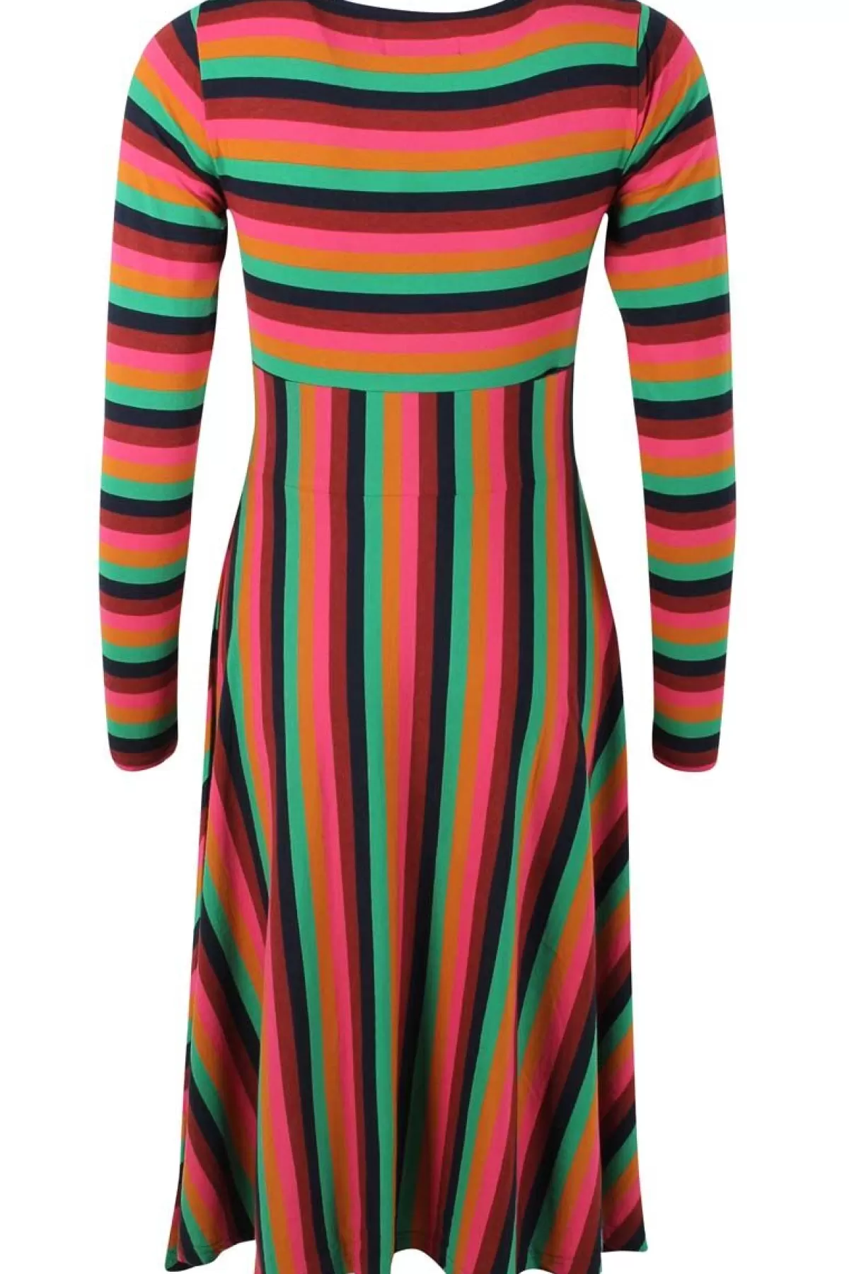 Danefæ Ess - Sisse Wool Dress Tonic Stripe Outlet