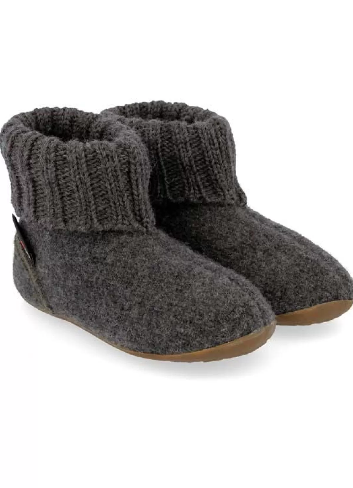 Danefæ Haflinger Karlo Hjemmesko Anthracite Grey Clearance