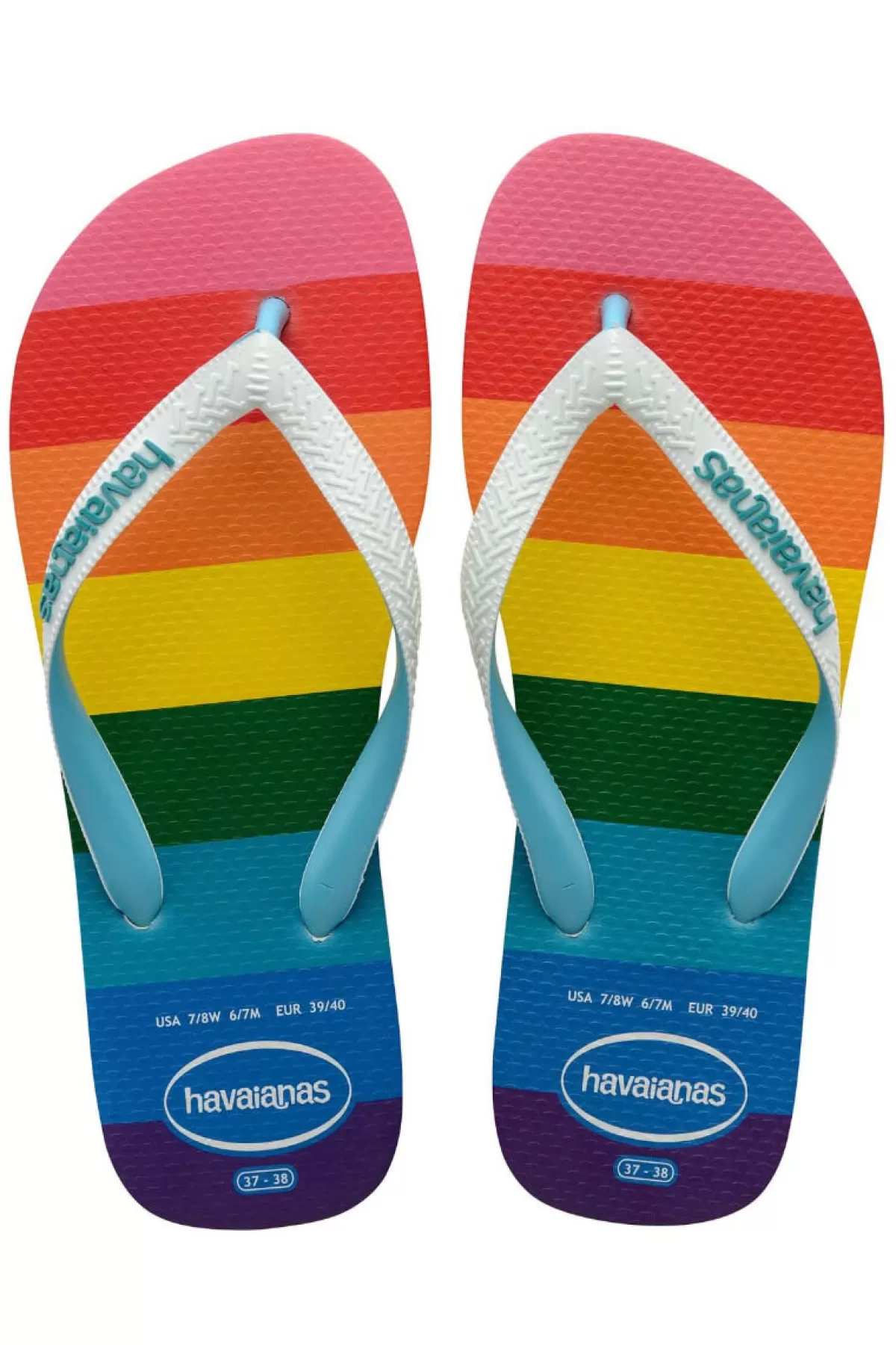 Danefæ Havaianas Top Allover Flipflops Pride Blue Best Sale