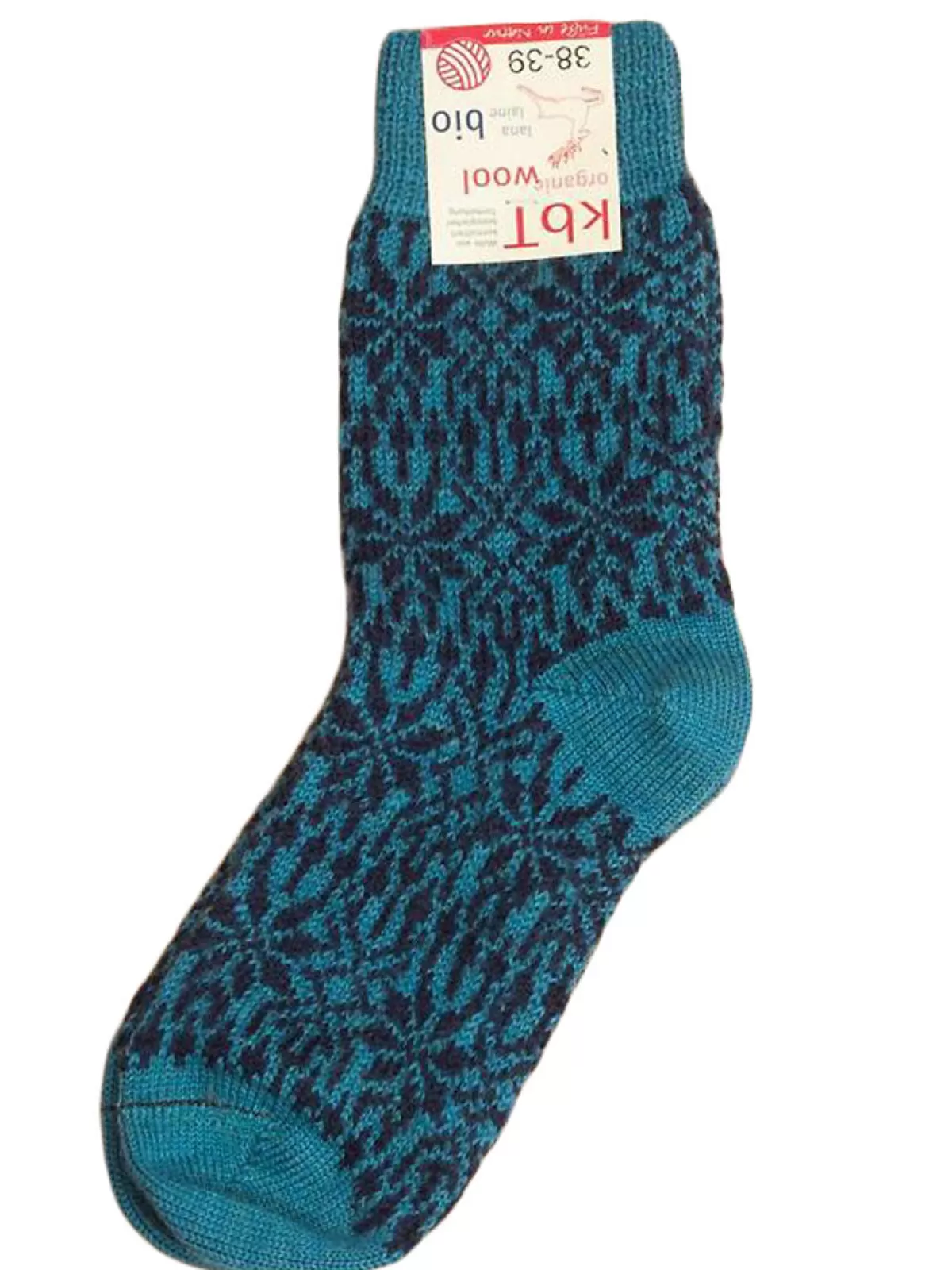 Danefæ Hirsch Natur Wool Socks Turqouise/Opal Best Sale