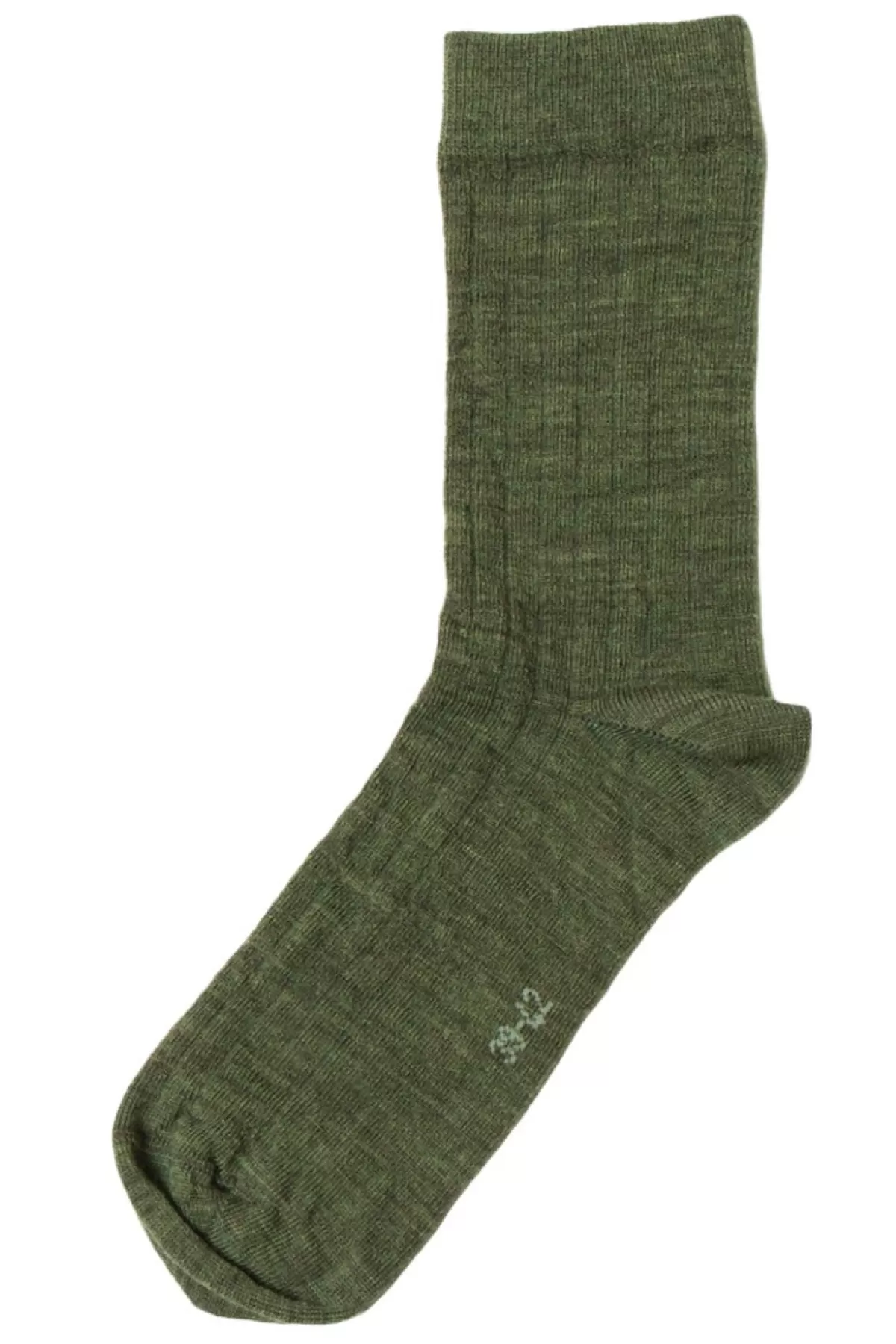 Danefæ Joha Wool Socks Thin Rib Mos Online