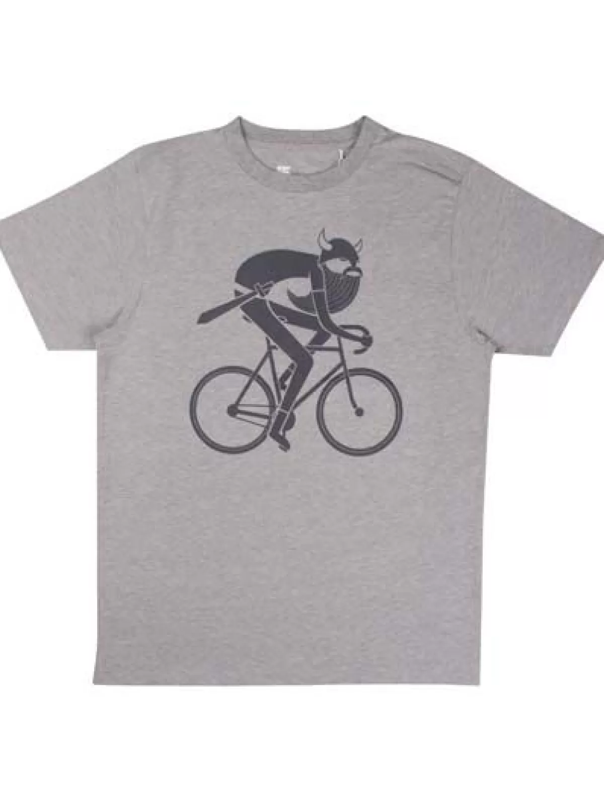 Danefæ Mande Tee X Hthr Grey Biking Viking Store