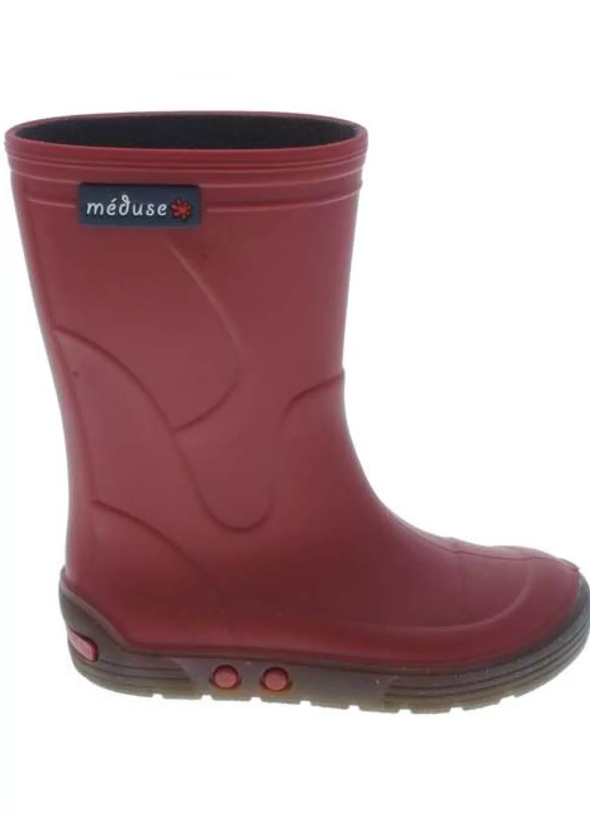 Danefæ Meduse Rubber Boots Airbus Rouge Fonce/Chanvre Flash Sale