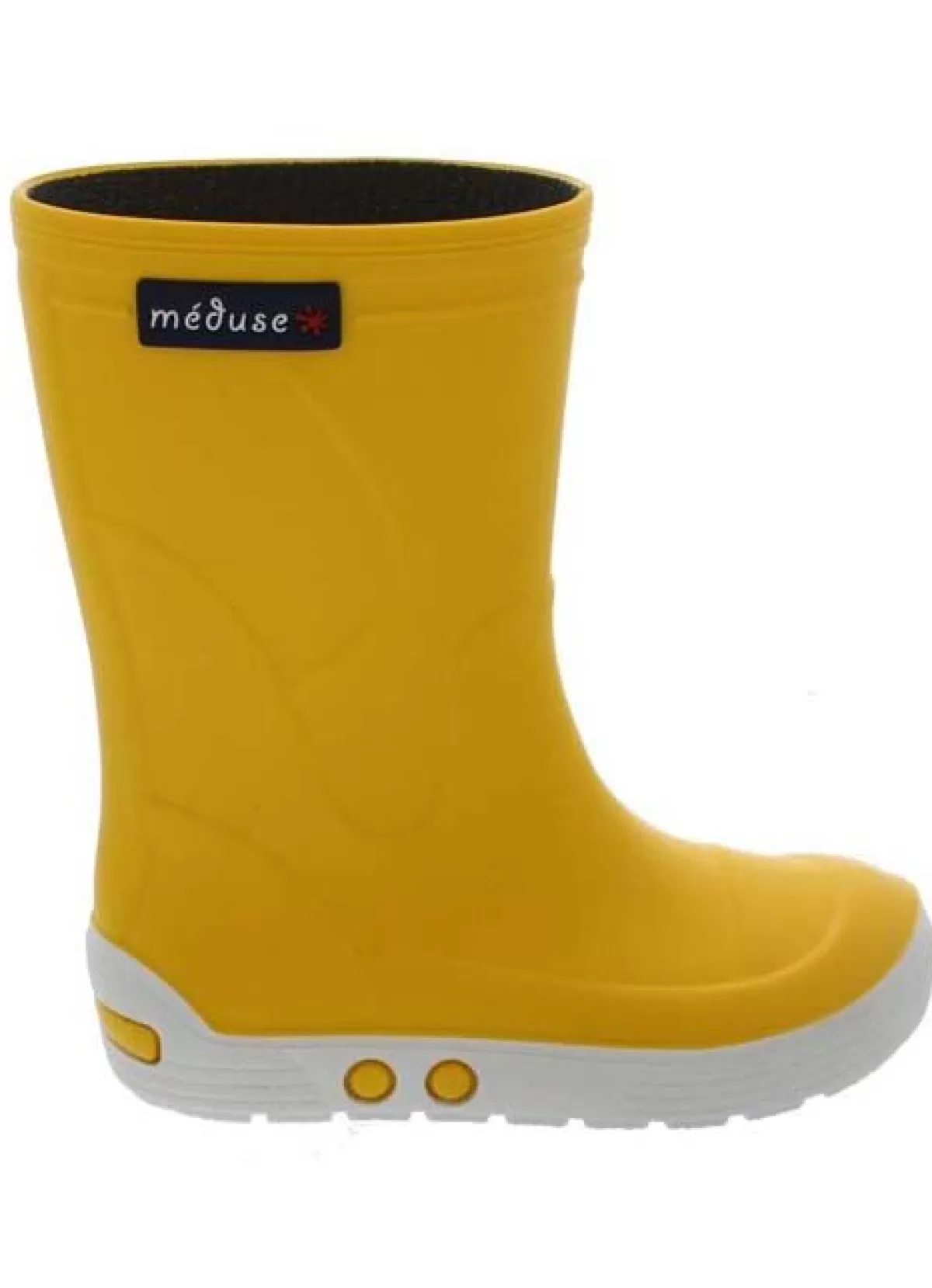 Danefæ Meduse Rubber Boots Airport Jaune/Blanc Best Sale